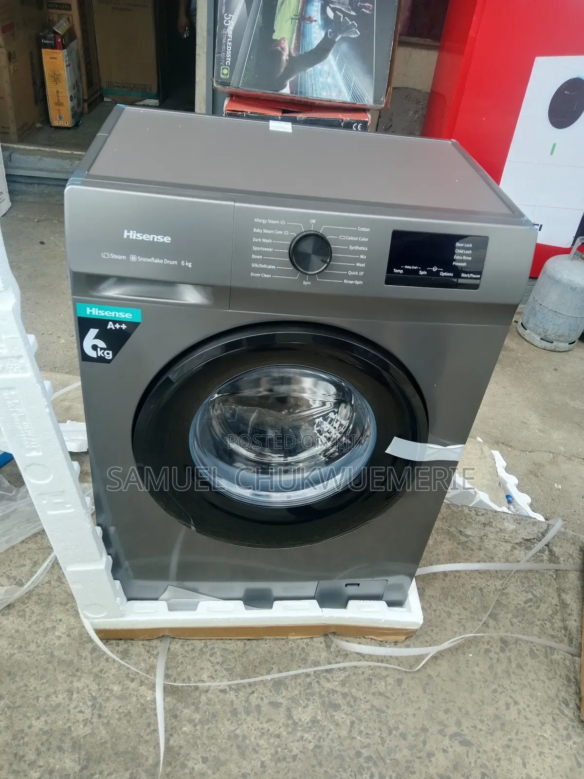 Hisense Washing Machine 6kg Automatic Front Load