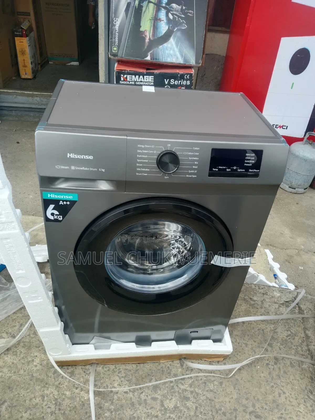Hisense Washing Machine 6kg Automatic Front Load