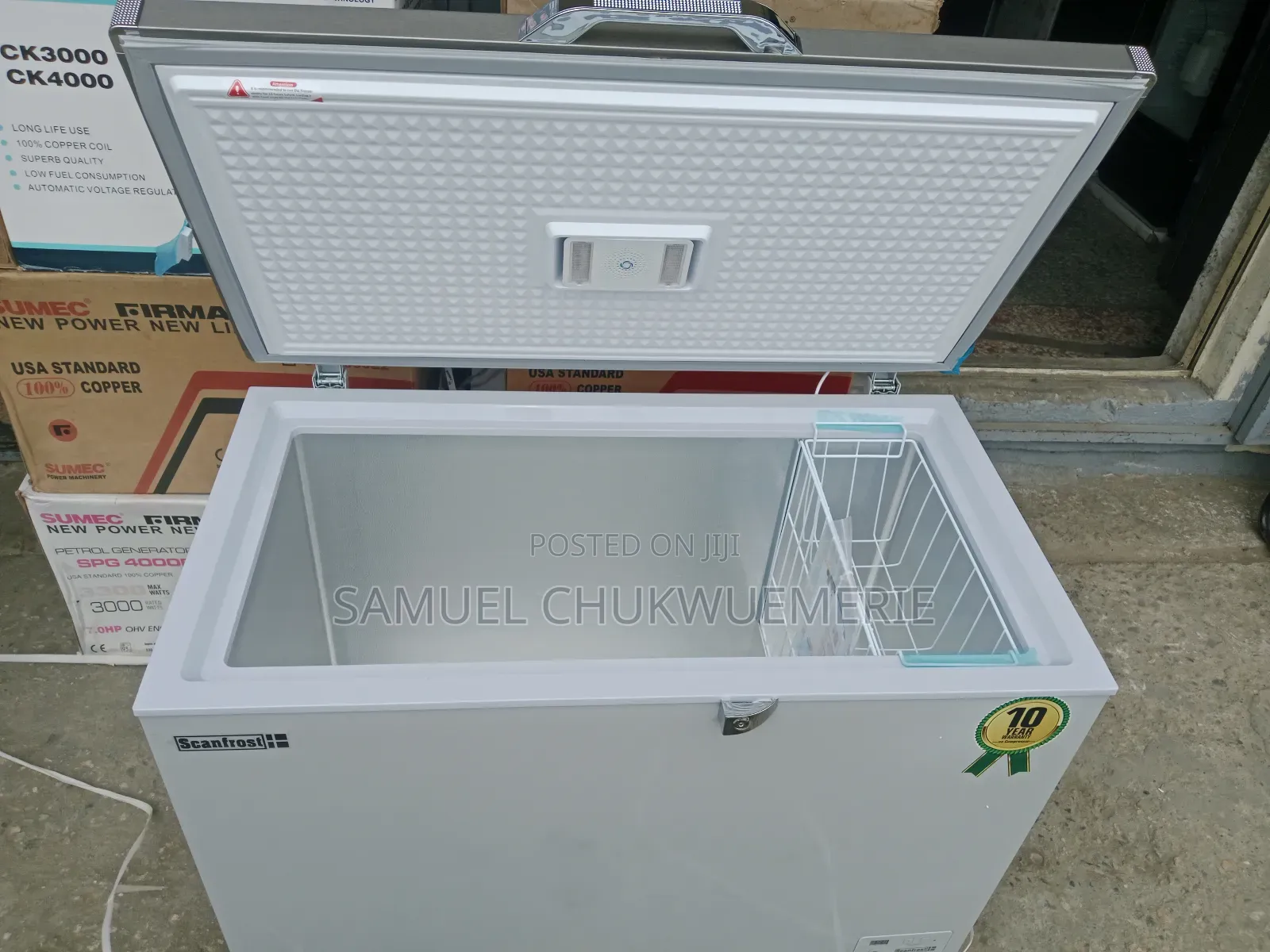 Scanfrost Inverter Chest Freezer 4fit
