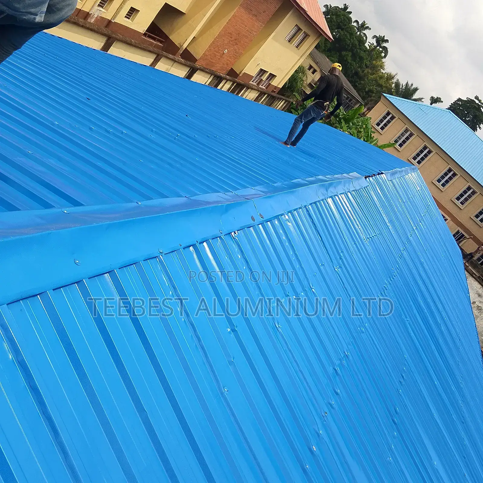 Blue Roof School Aluminum