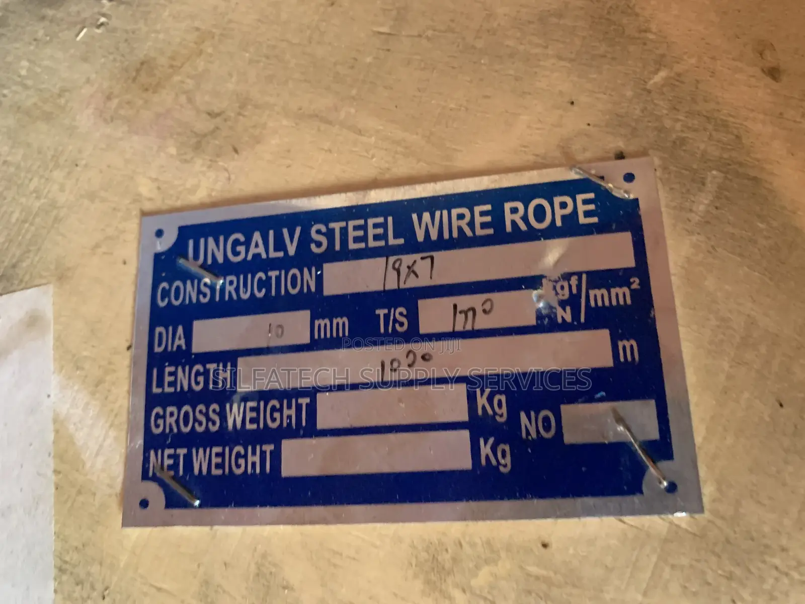 10mm Non Rotating Steel Wire Rope