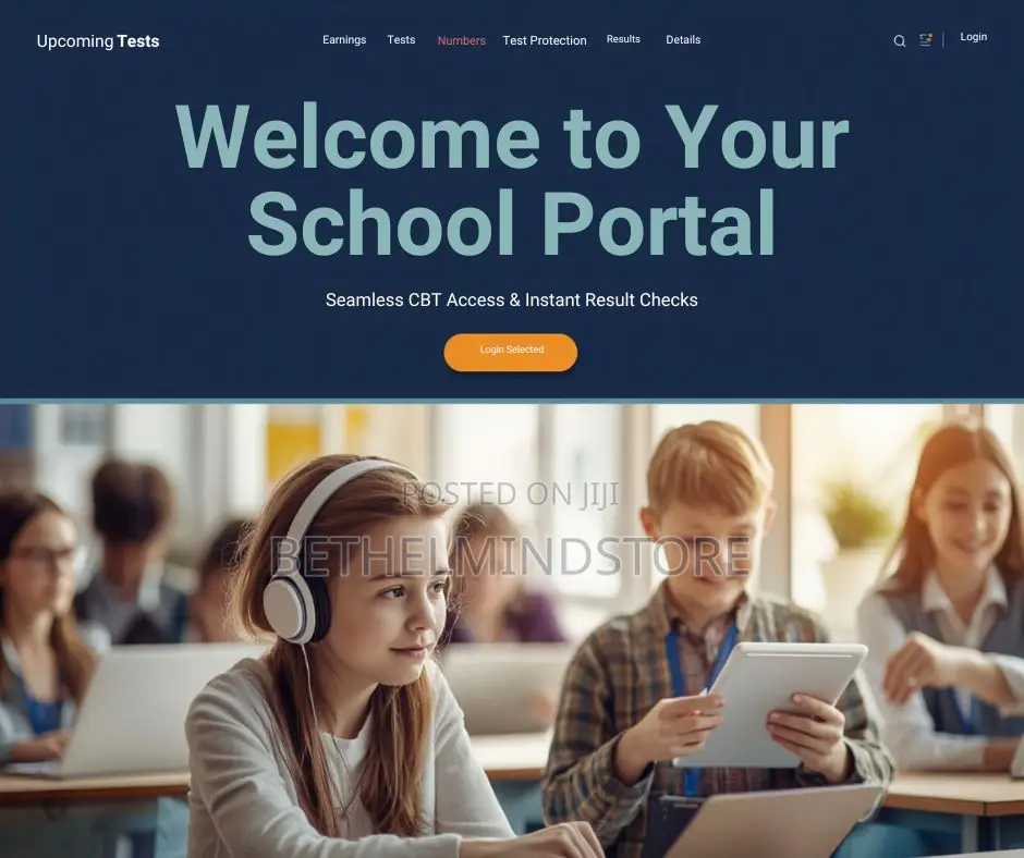 CBT Exam Portal Results Website for Nigerian Schools