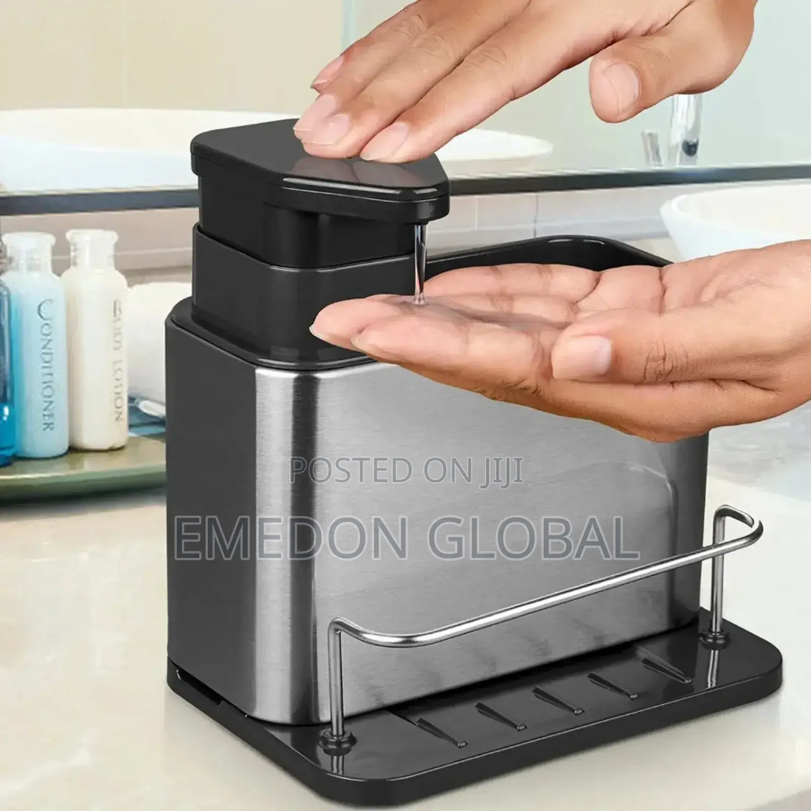 3in1 Multi-Purpose Soap Dispenser and Sponge Holder