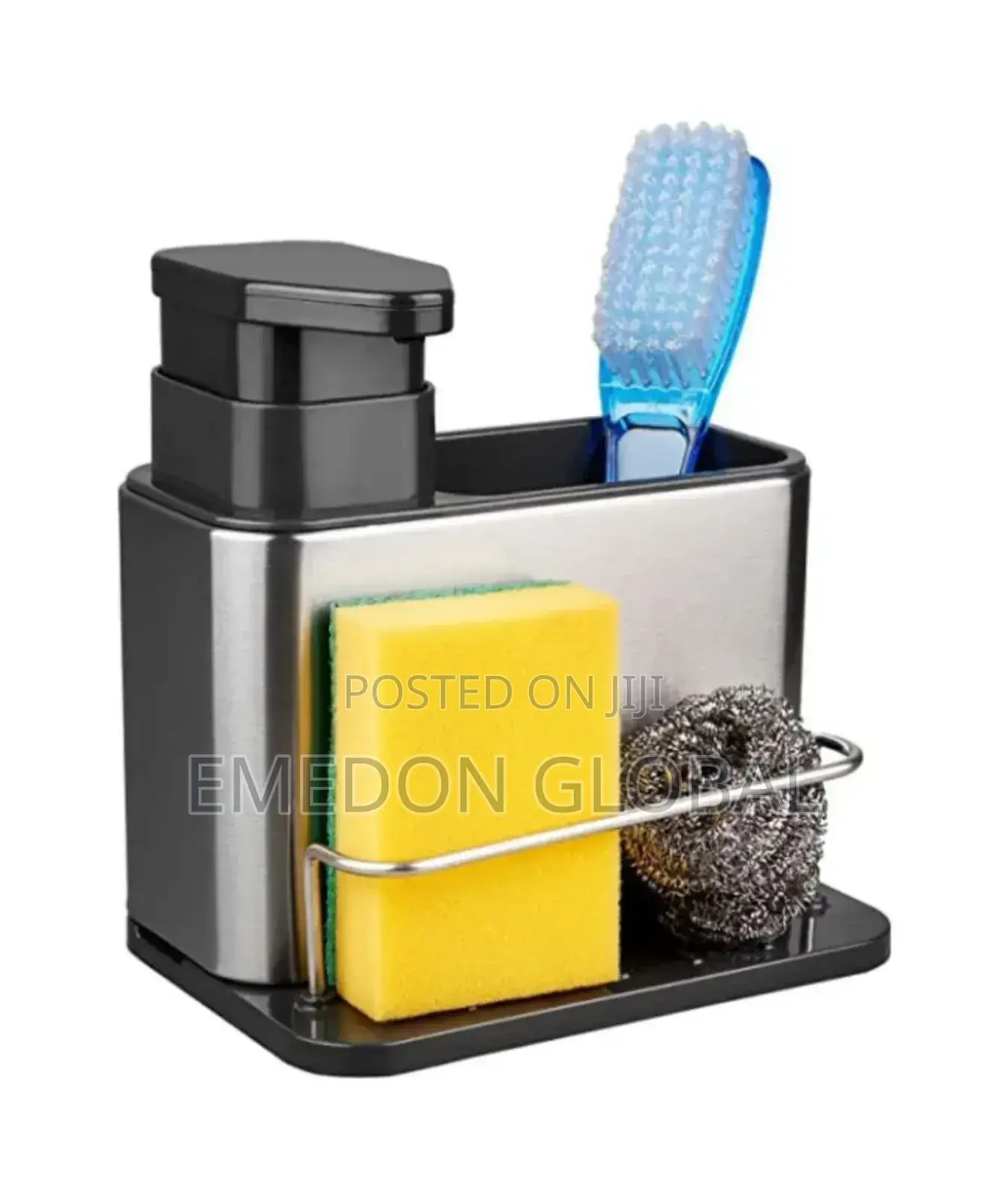 3in1 Multi-Purpose Soap Dispenser and Sponge Holder