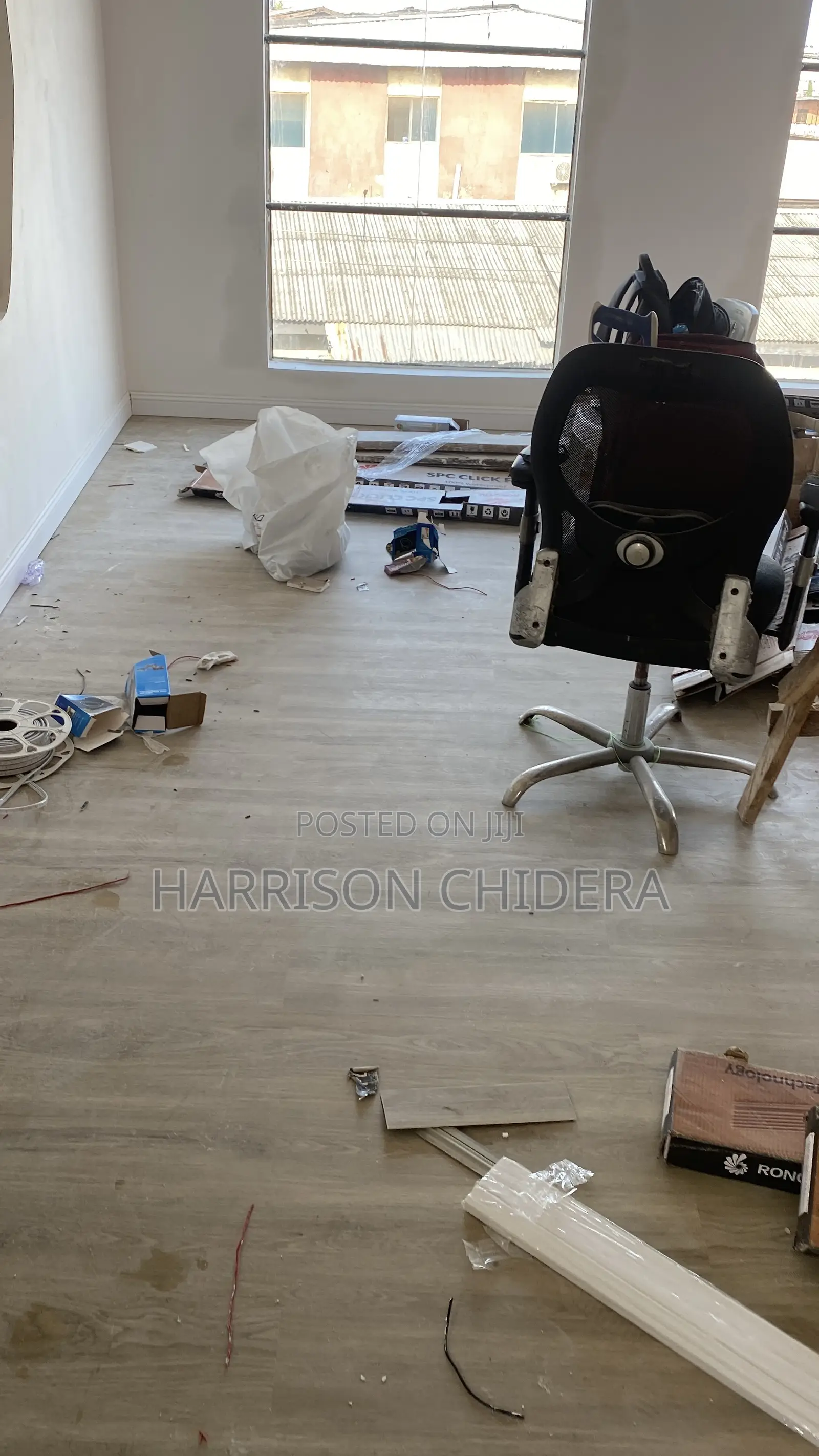Cream Cheese Wooden Floor Spc
