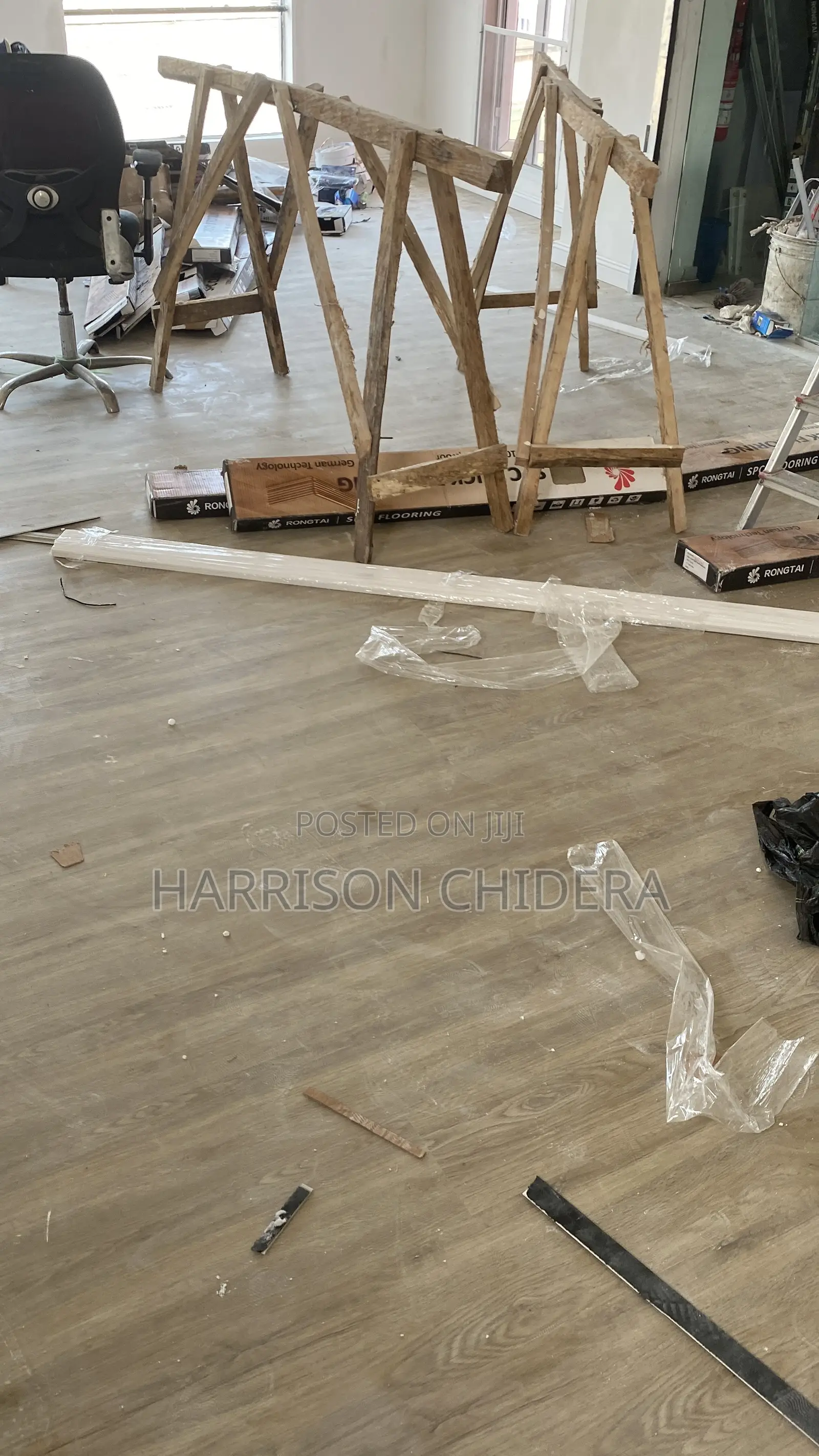 Cream Cheese Wooden Floor Spc