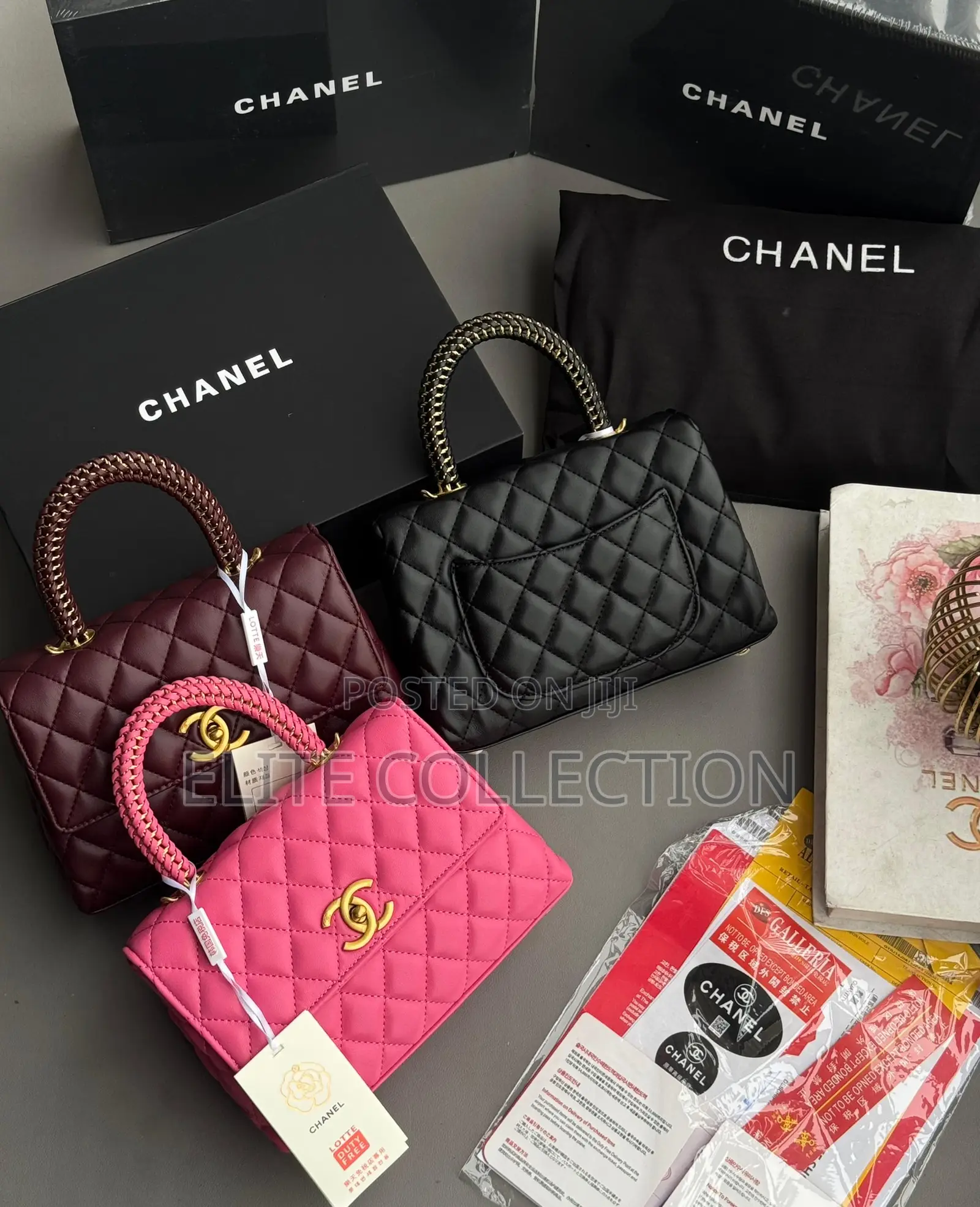 Luxury Channel Chic Handbag. Top Notch Quality !!