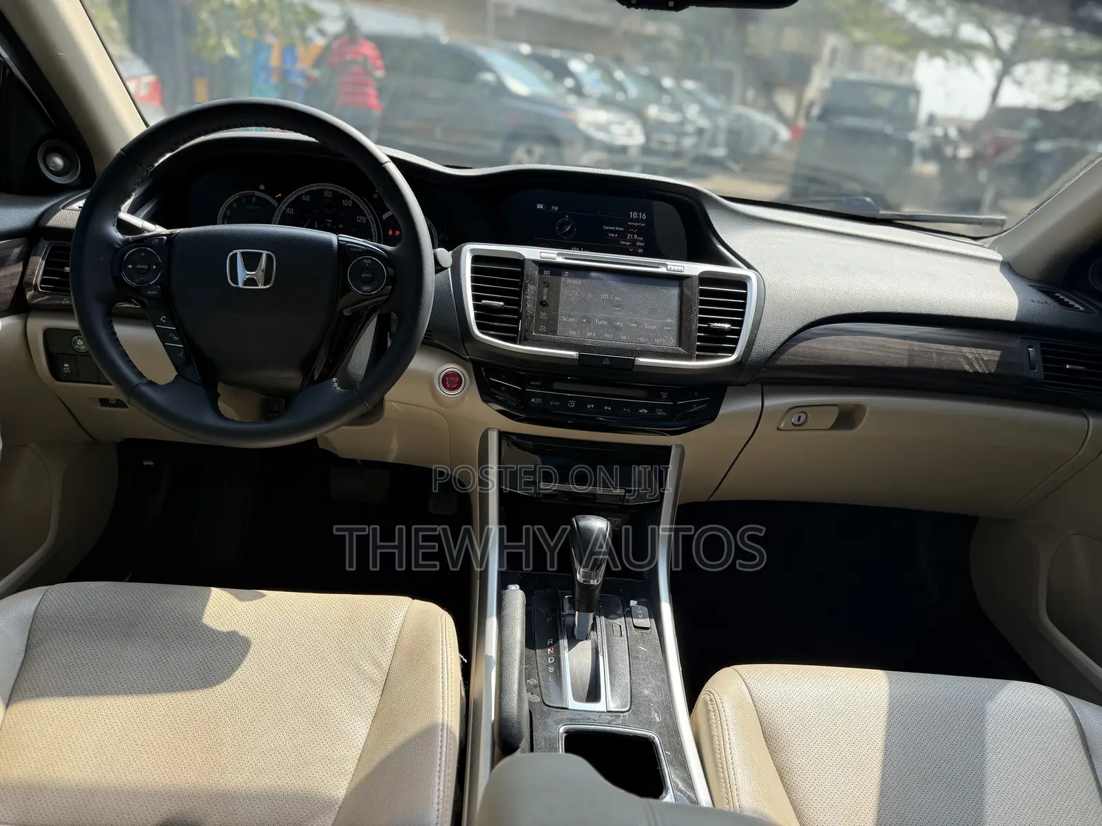 Honda Accord EX-L 4dr Sedan FWD (2.4L 4cyl 2A) 2016 White