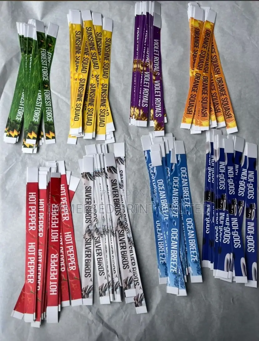 Full Color Wrist Tags Within 24hours