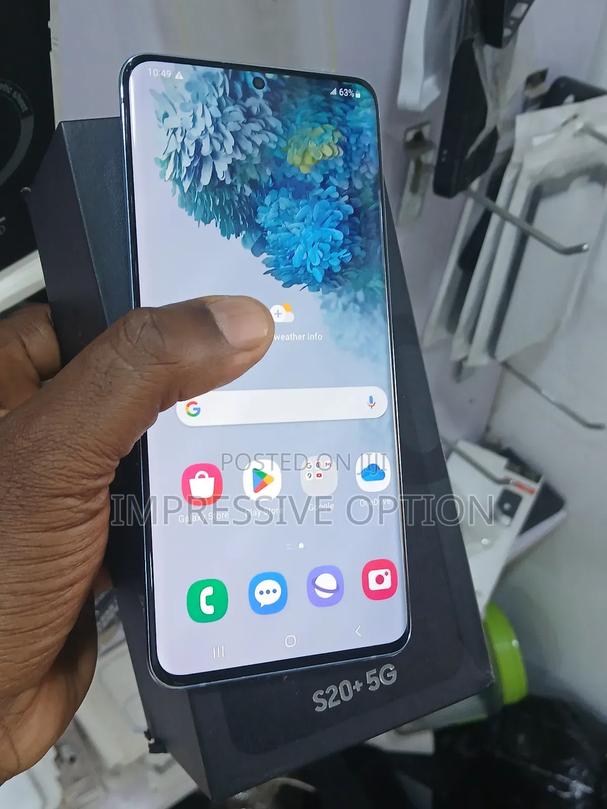 Samsung Galaxy S20+ 5G 128 GB Blue