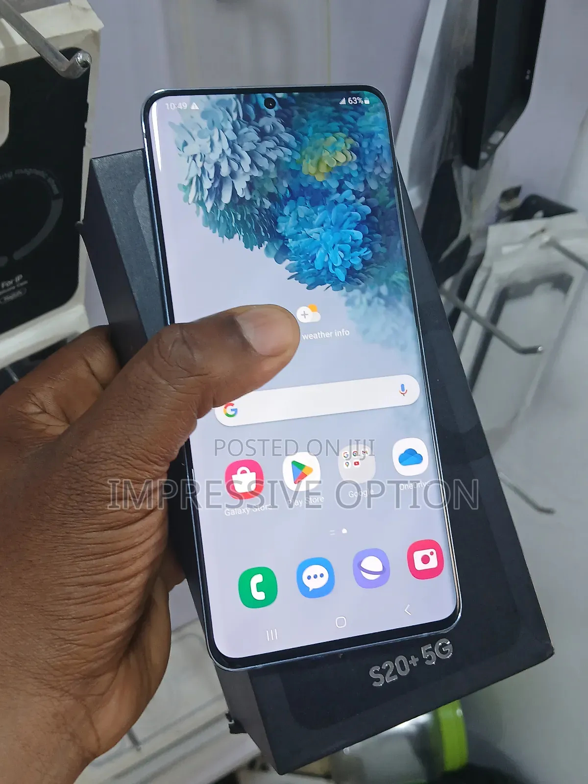 Samsung Galaxy S20+ 5G 128 GB Blue