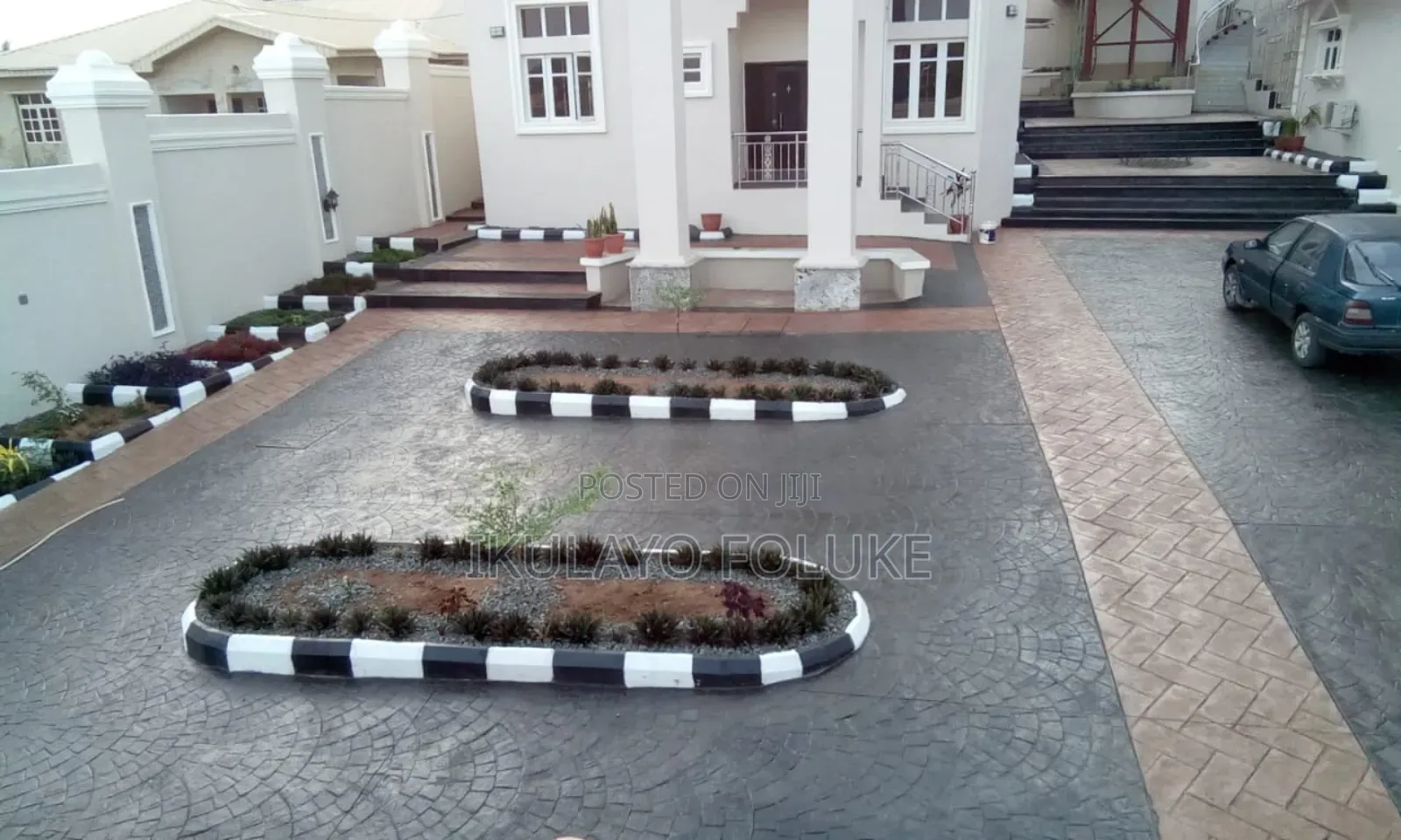 Stamped Creative Paving for Floor Finishing