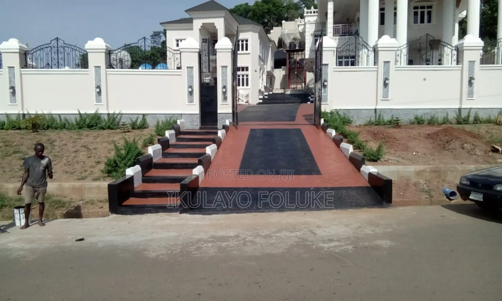 Stamped Creative Paving for Floor Finishing