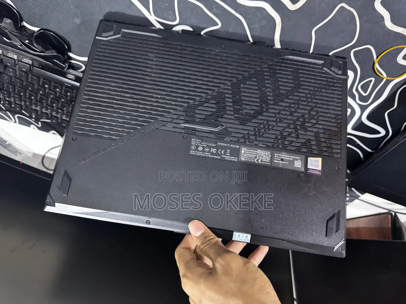 Laptop Asus ROG Strix G15 G512 16GB Intel Core i7 SSD 512GB