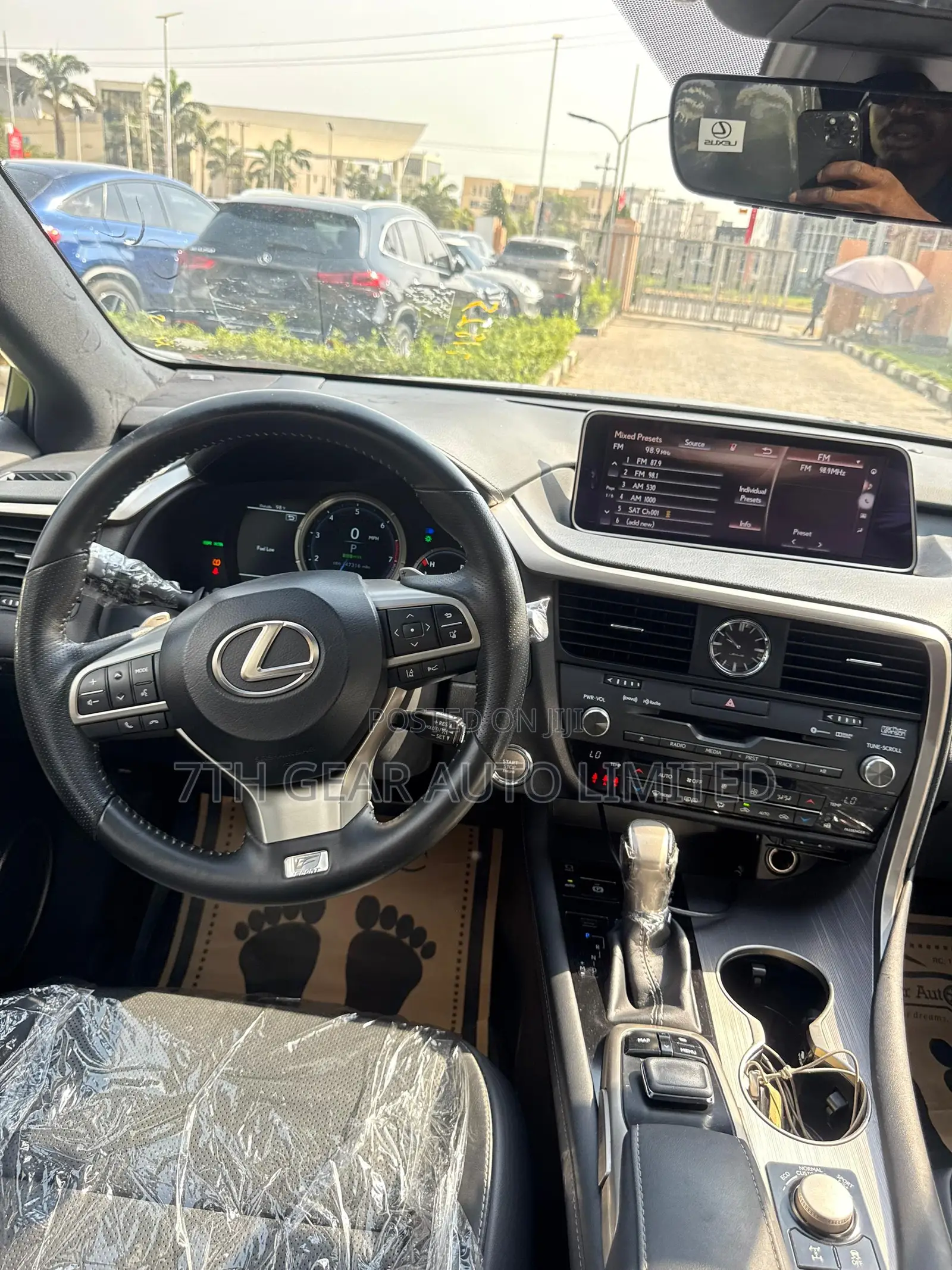 Lexus RX 350 F Sport AWD 2018 Black