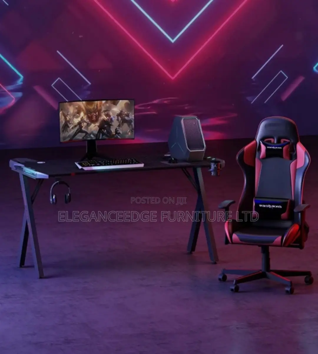 1.2 Meter Gaming Table and Ergonomic Gaming Chair