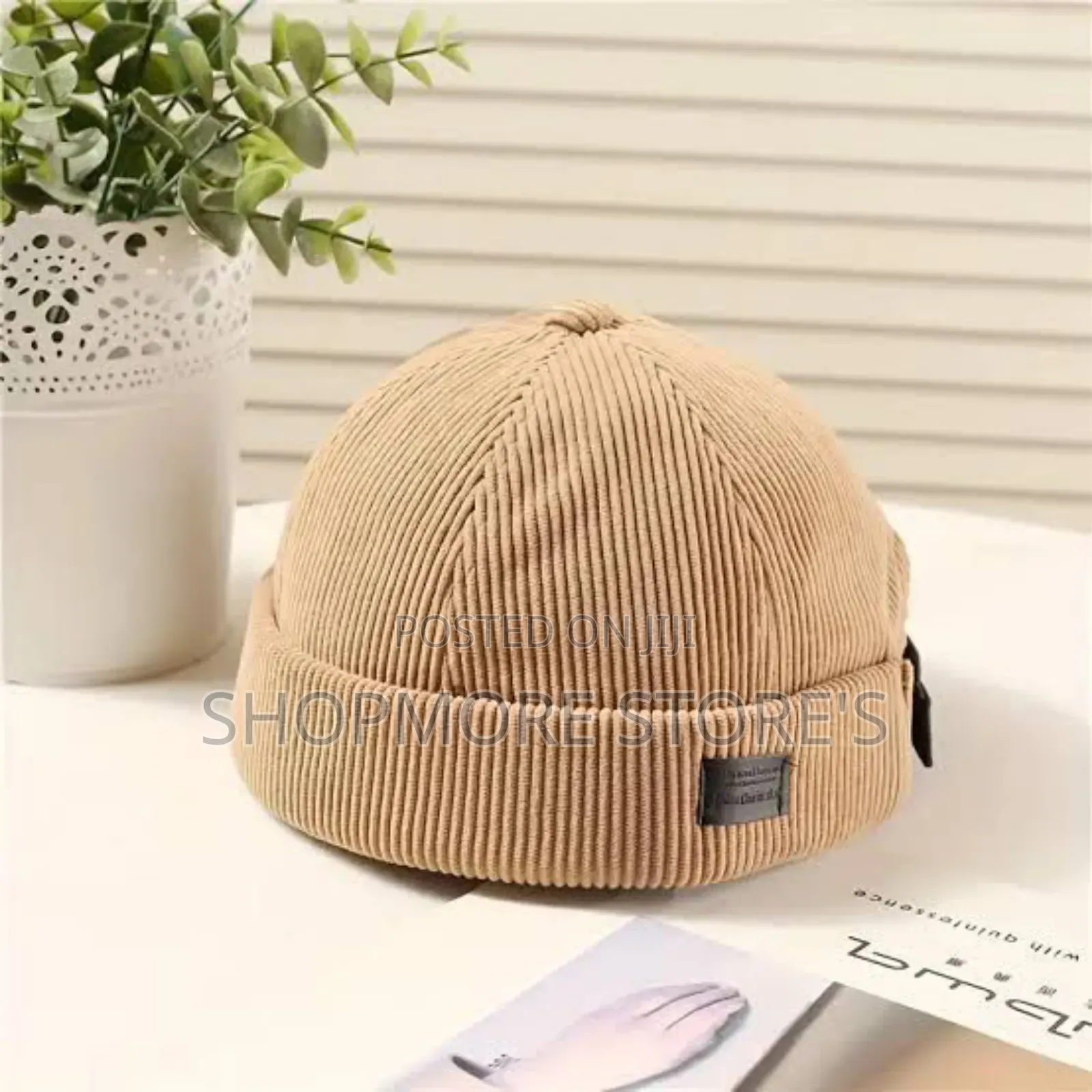 Denim Brimless Beanie