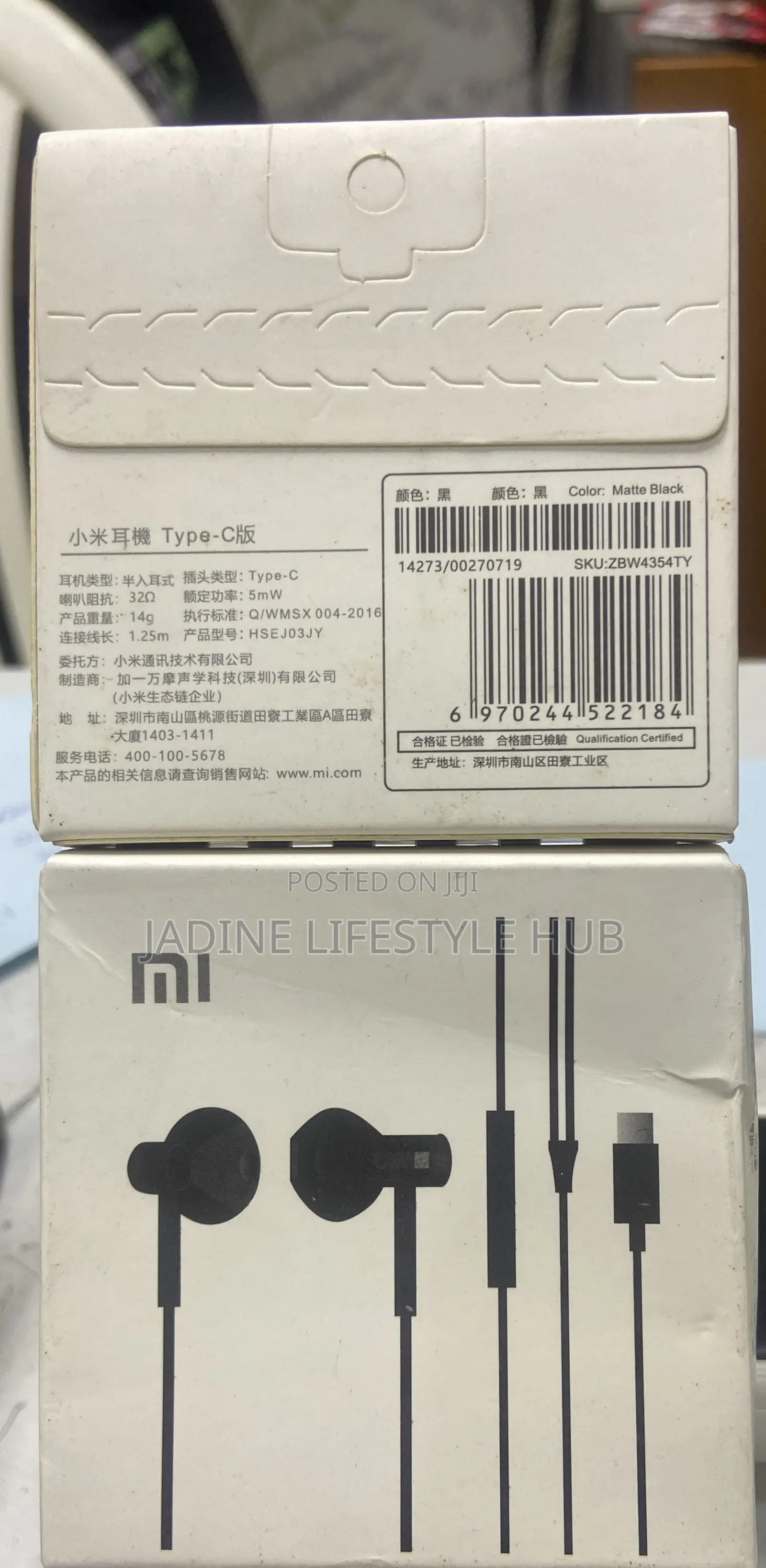 Mi In Ear Headphones Type C 5meter