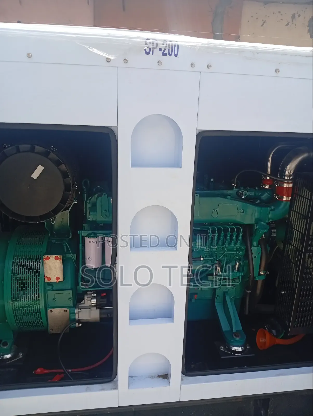 Brand New 200 Kva Perkins Soundproof Diesel Generator 100% Copper Coil