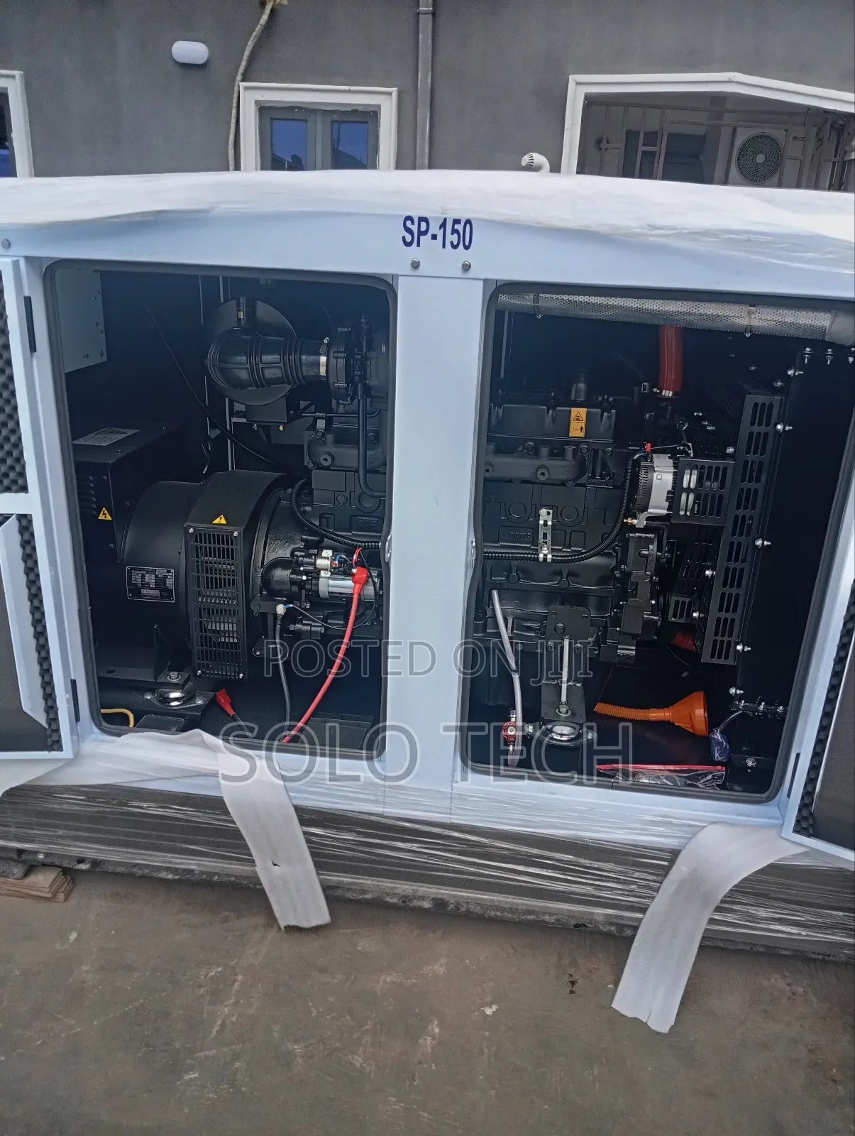 Brand New 150 Perkins Soundproof Diesel Generator 100% Copper Coil