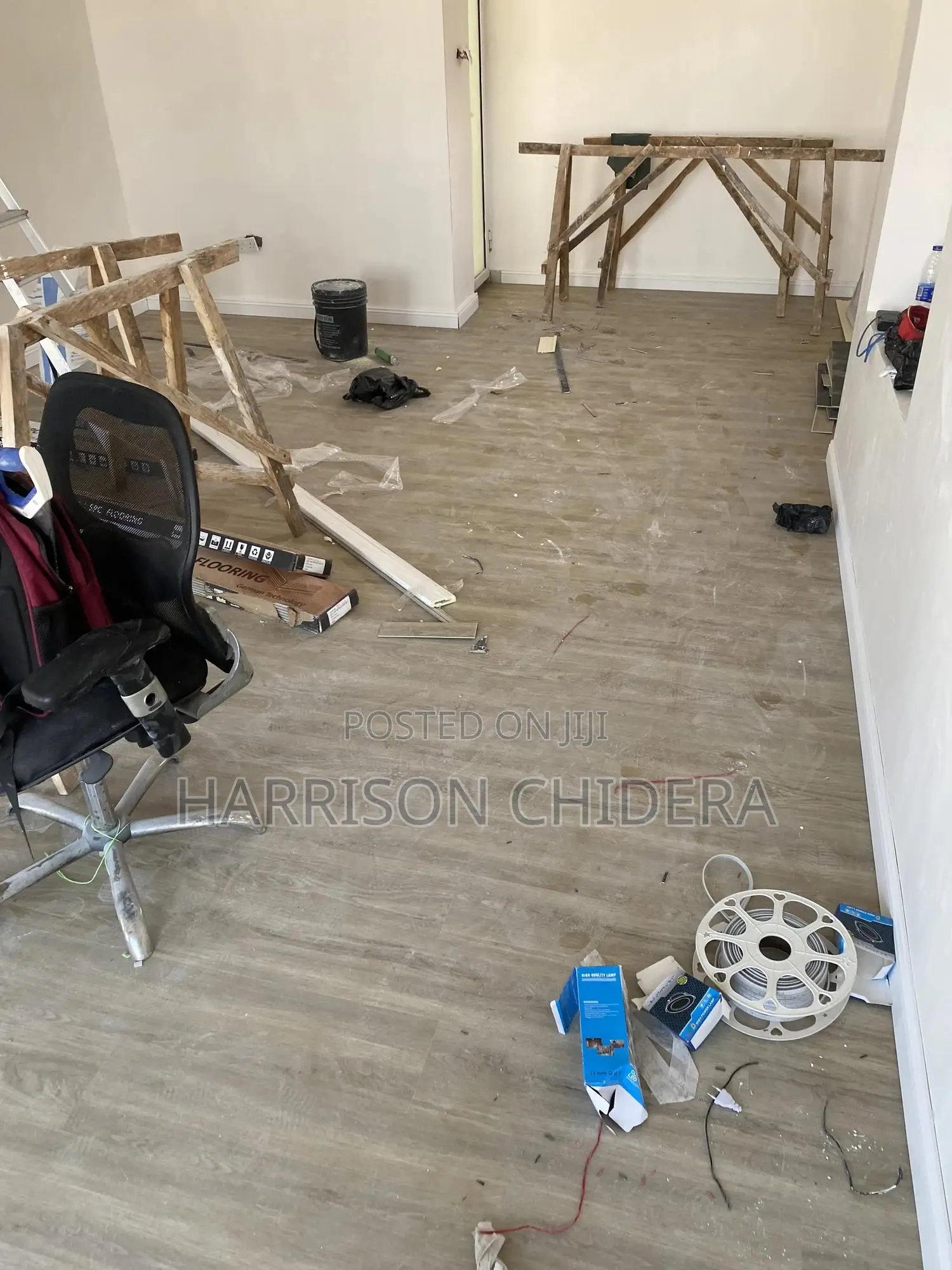 Cream Cheese Wooden Floor Spc