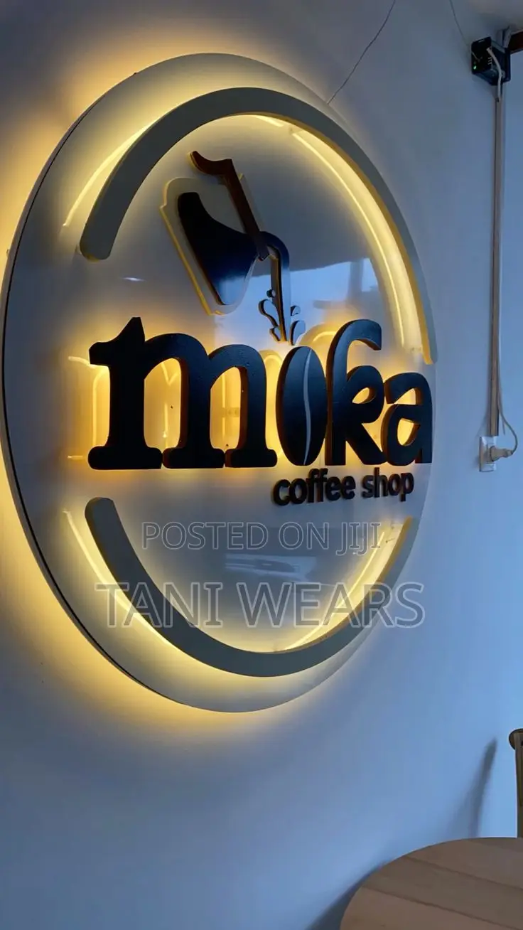 Indoor Brand Signage Custom Brand Indoor Signage in Lagos Nigeria