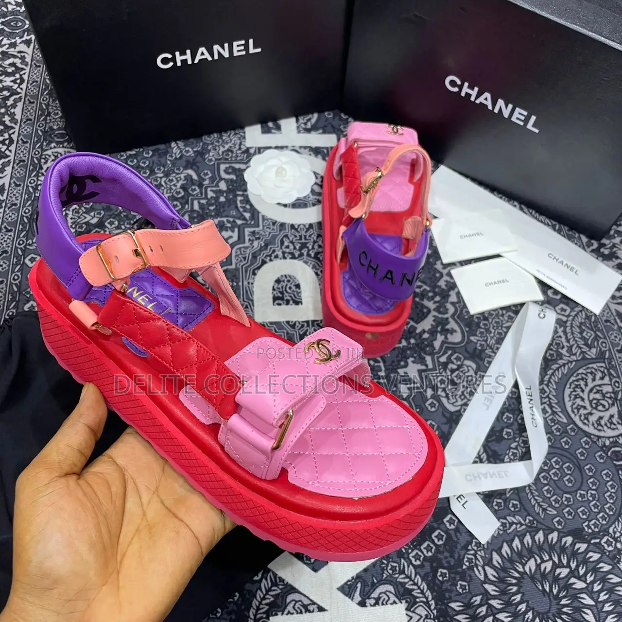 *Update * *Original Chanel Sandals for Ladies  || New in Store |