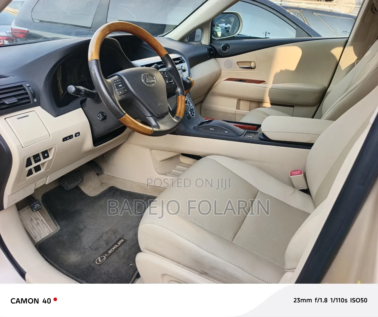 Lexus RX 350 2011 Gold