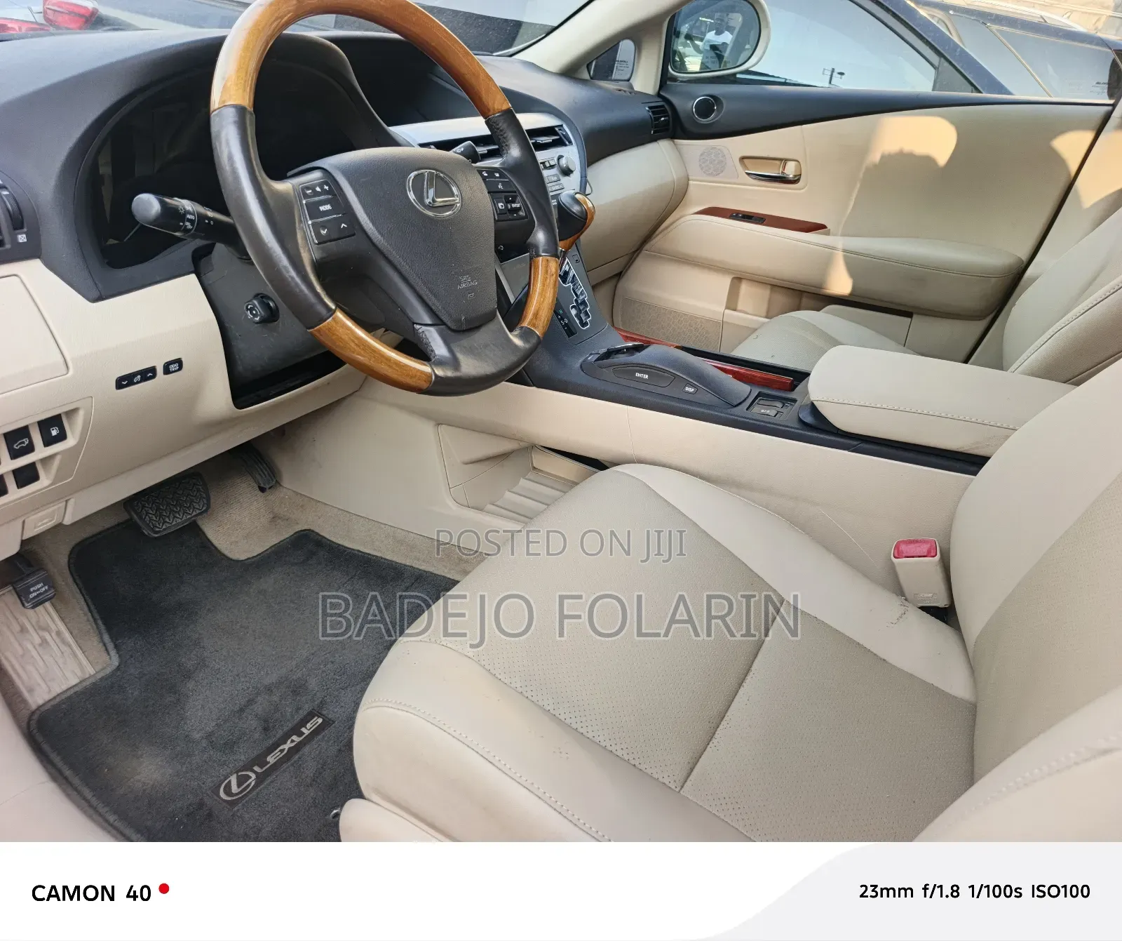 Lexus RX 350 2011 Gold