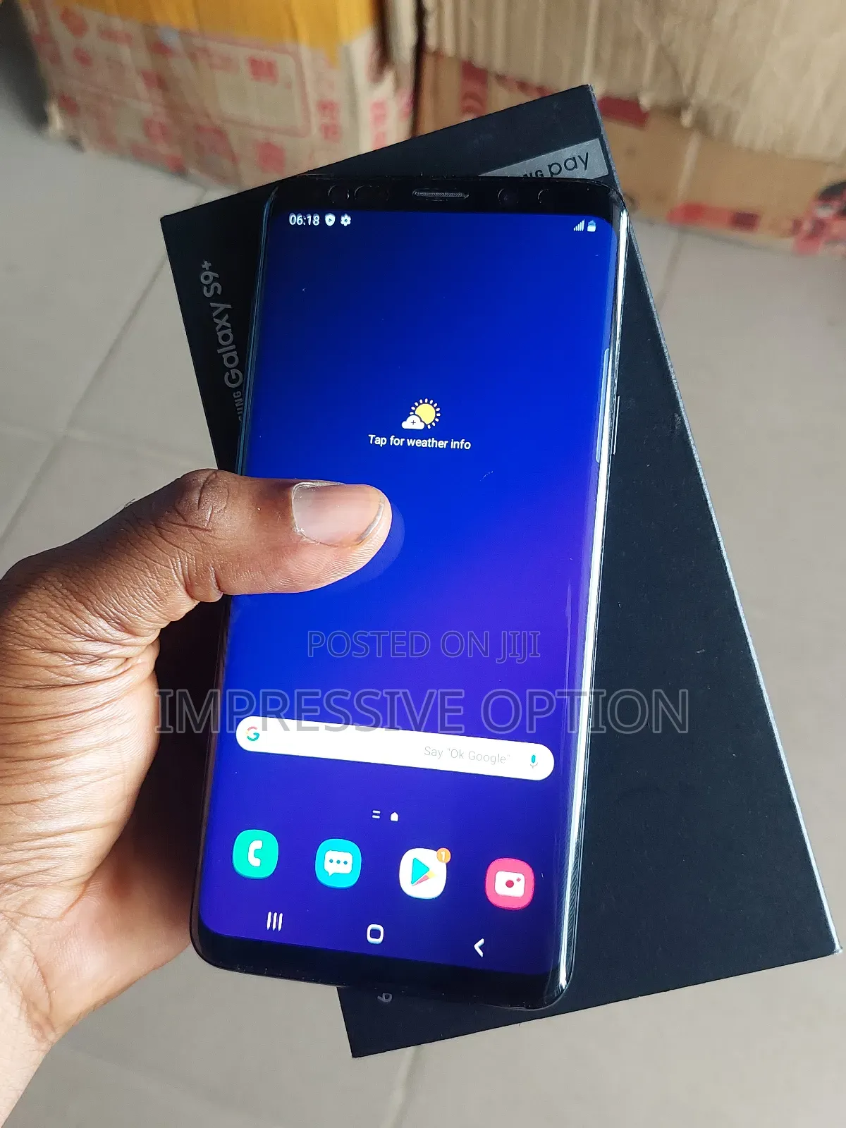 Samsung Galaxy S9 Plus 64 GB Black