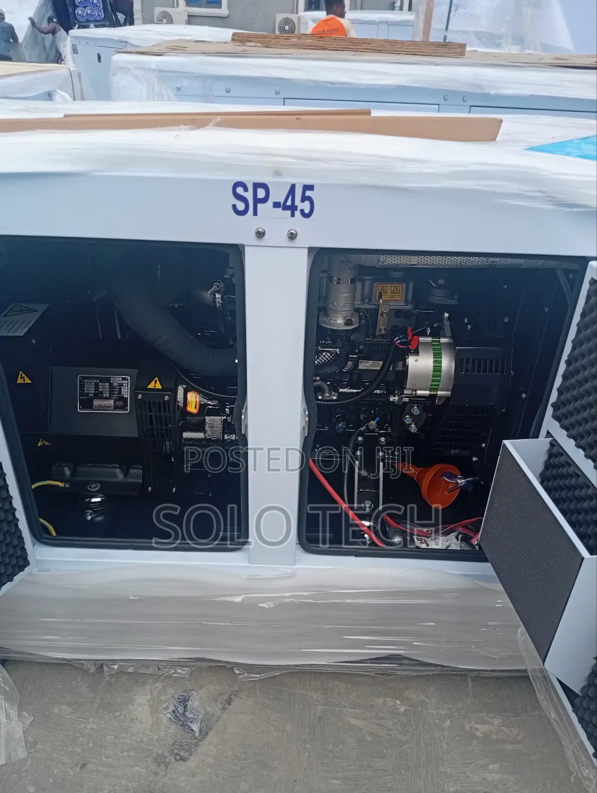 Brand New 45 Kva Perkins Soundproof Diesel Generator 100% Copper Coil