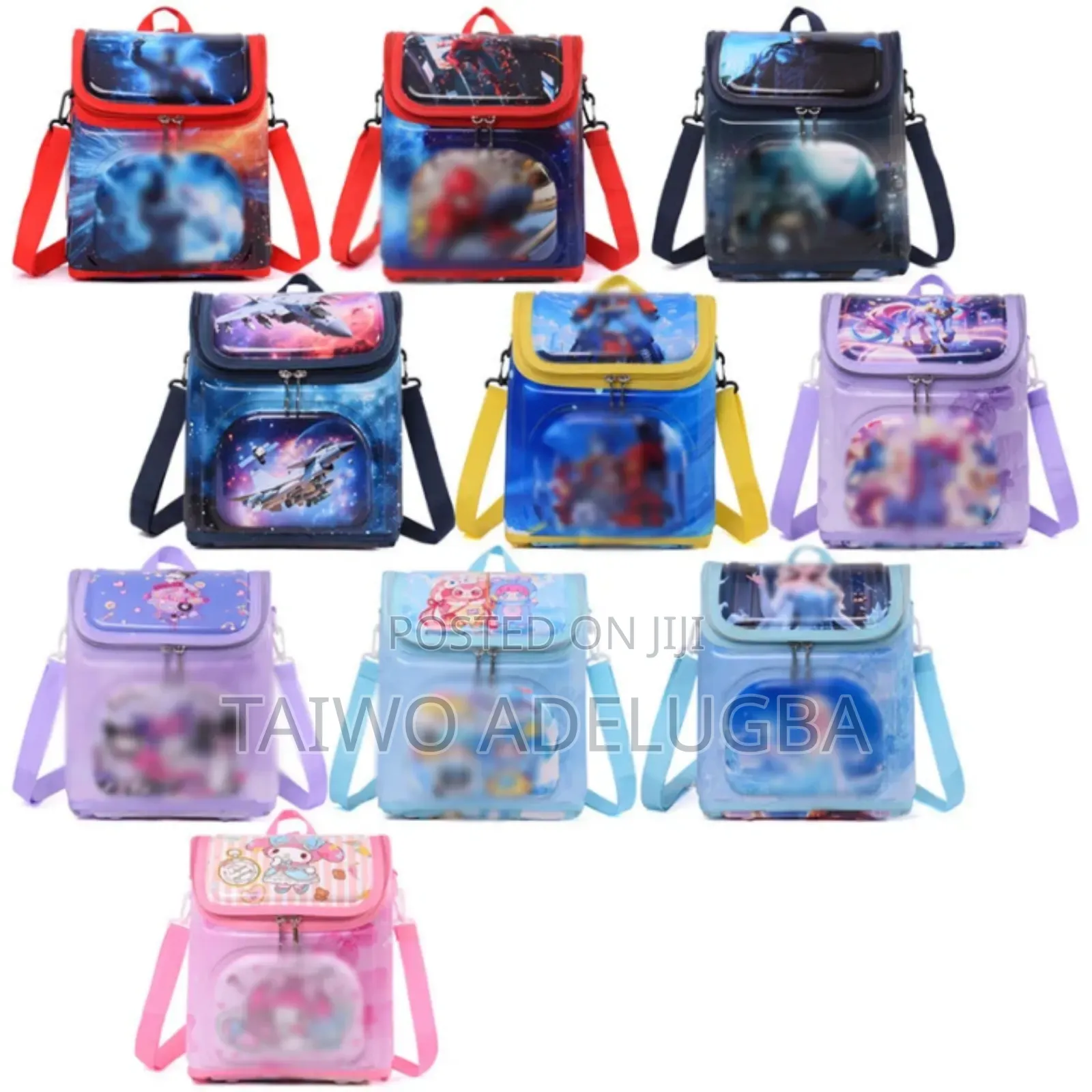 Glossy Children's Character Lunch Bag