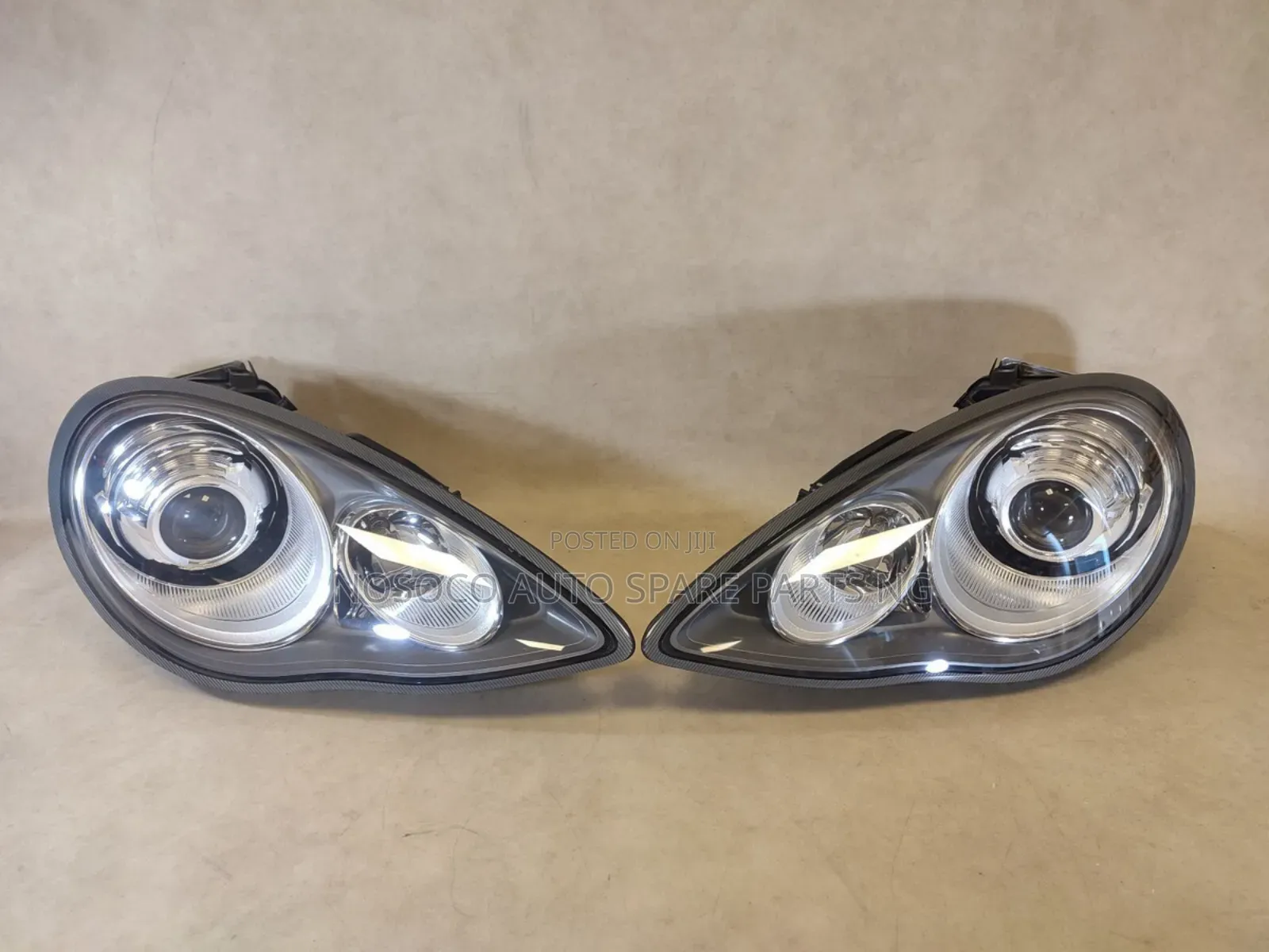 Set Of Head Light Porsche Panamera 2010