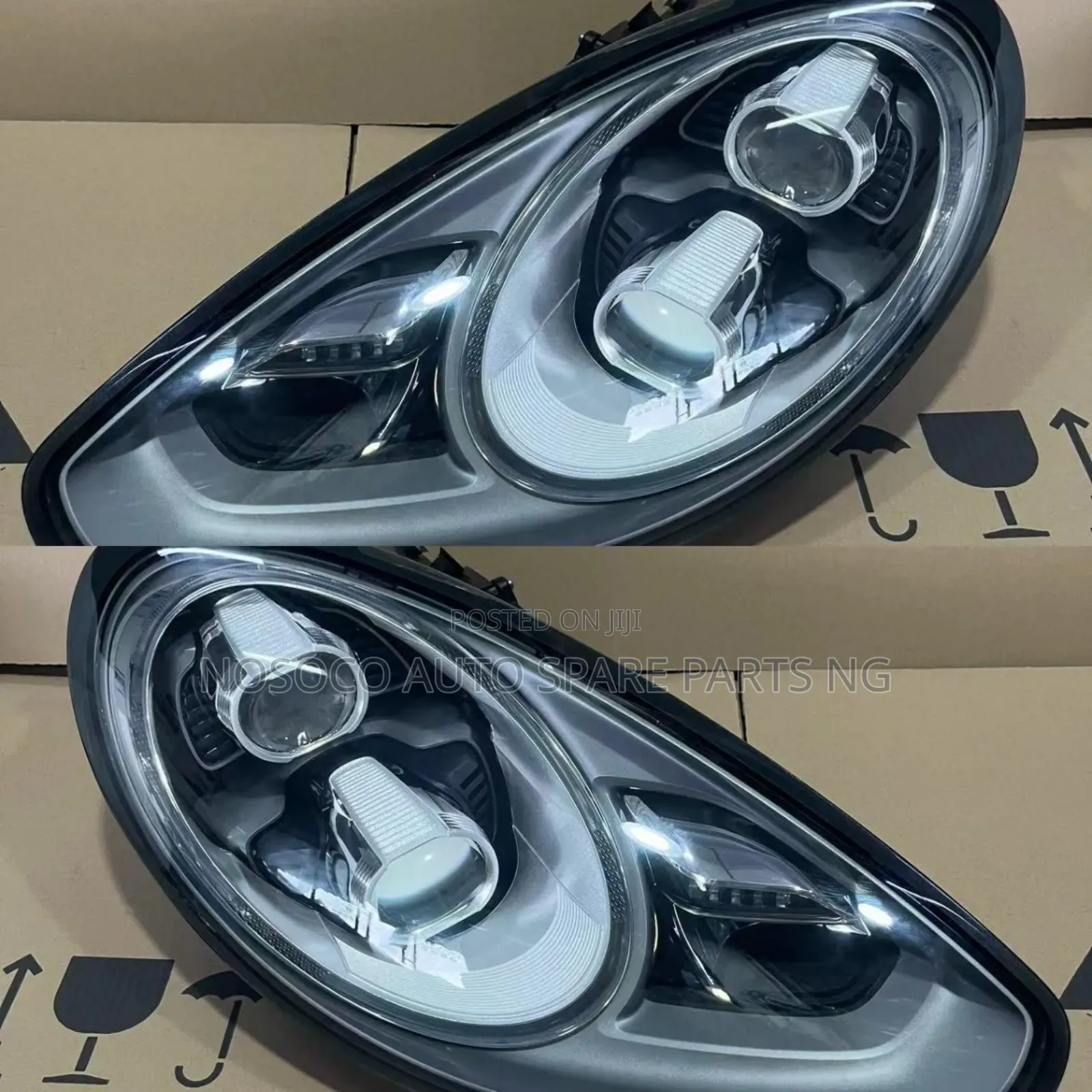 Set of Full Light Porsche Panamera 2016