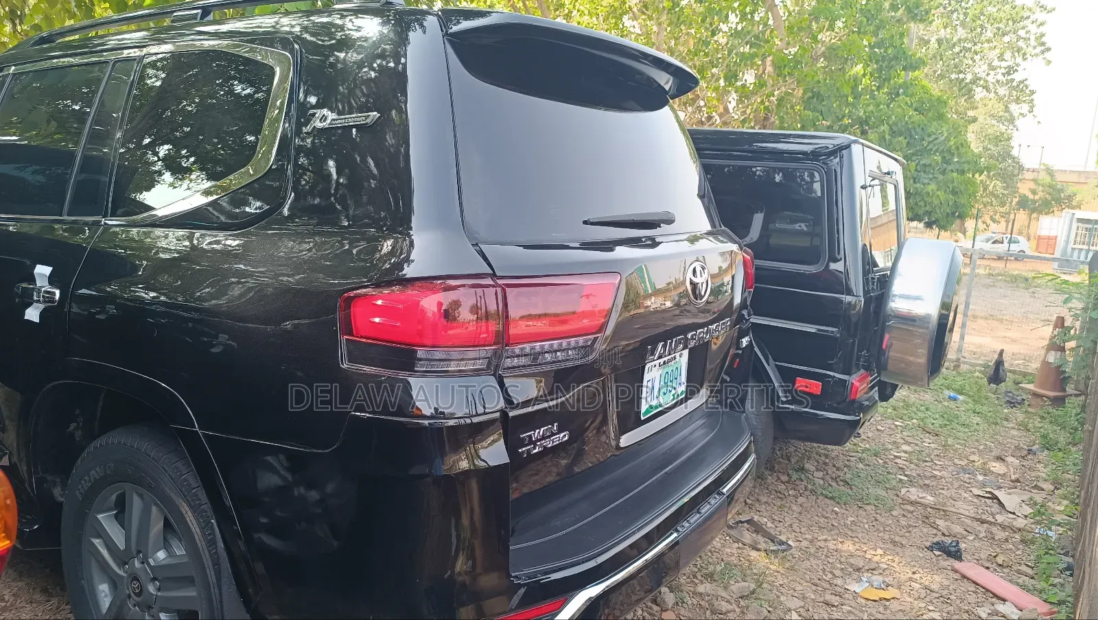 Toyota Land Cruiser 2023 Black