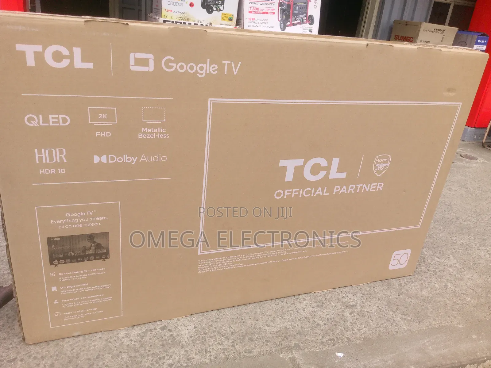 TCL Television 50inches Smart Google Smart Q Led