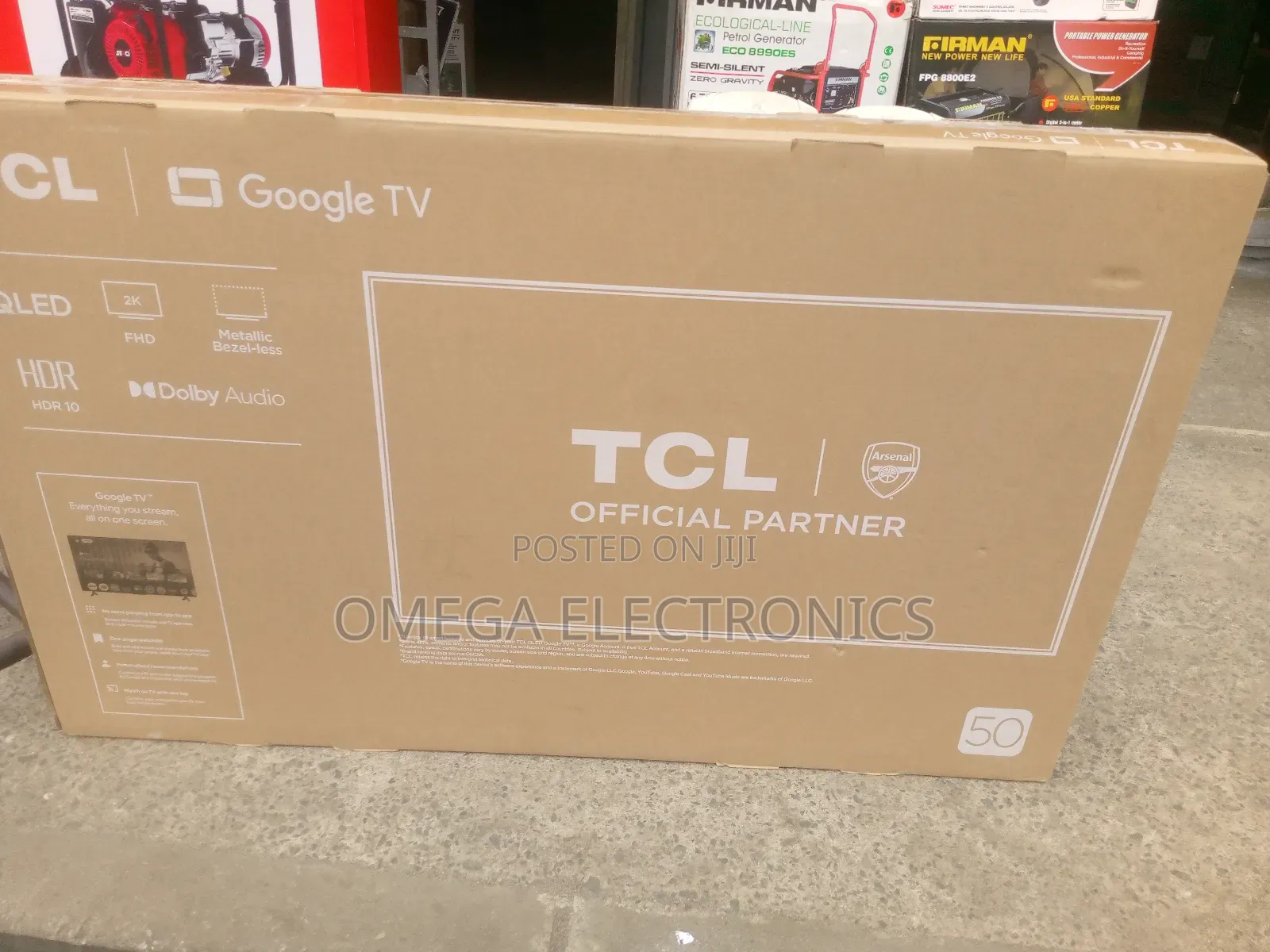 TCL Television 50inches Smart Google Smart Q Led