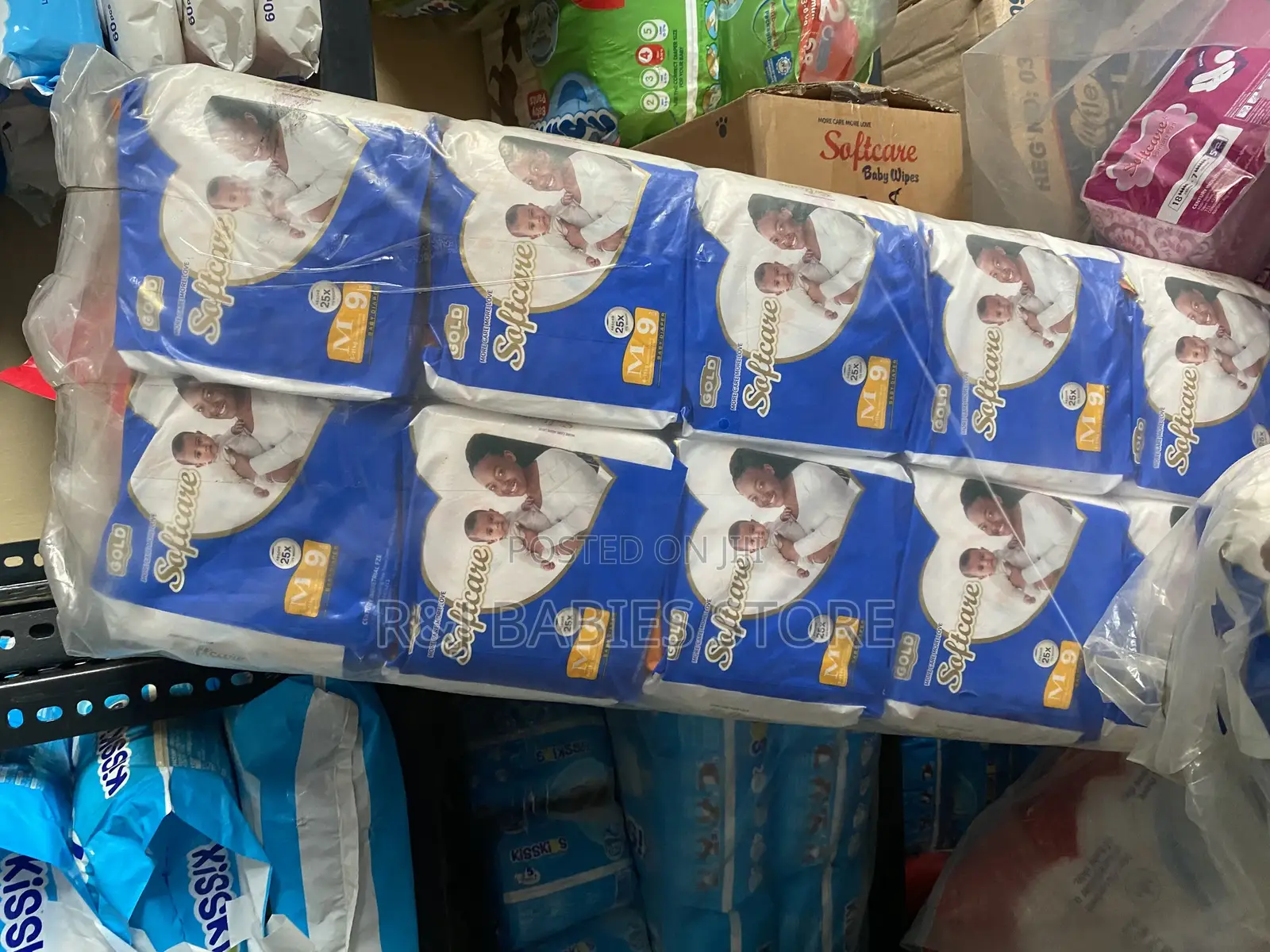 Softcare Gold Baby Diapers (Carrier Pack)