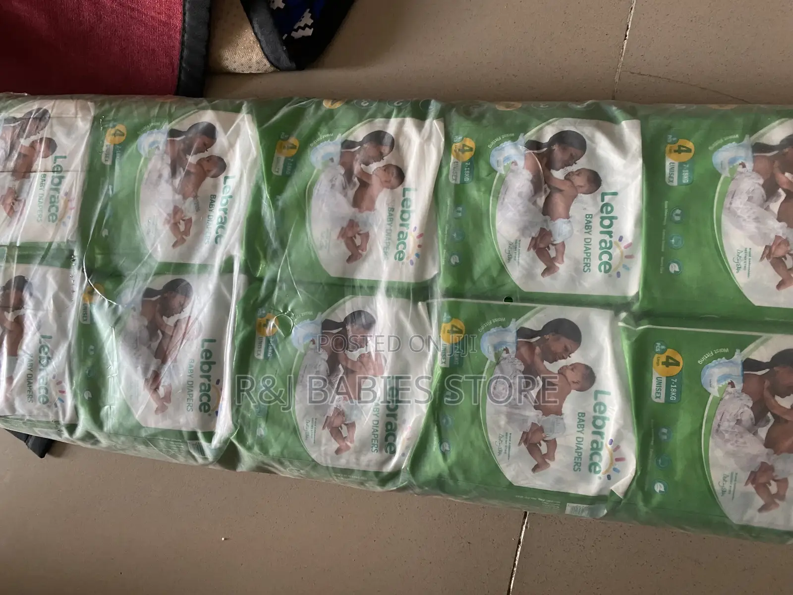 Lebrace Baby Diapers (Comfort Fit)