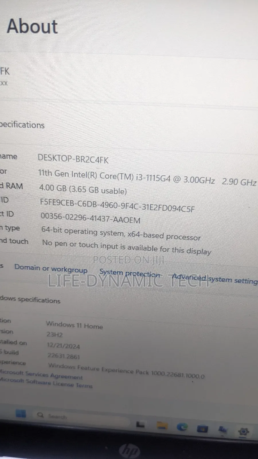 Laptop HP Pavilion 14 8GB Intel Core I3 SSD 128GB