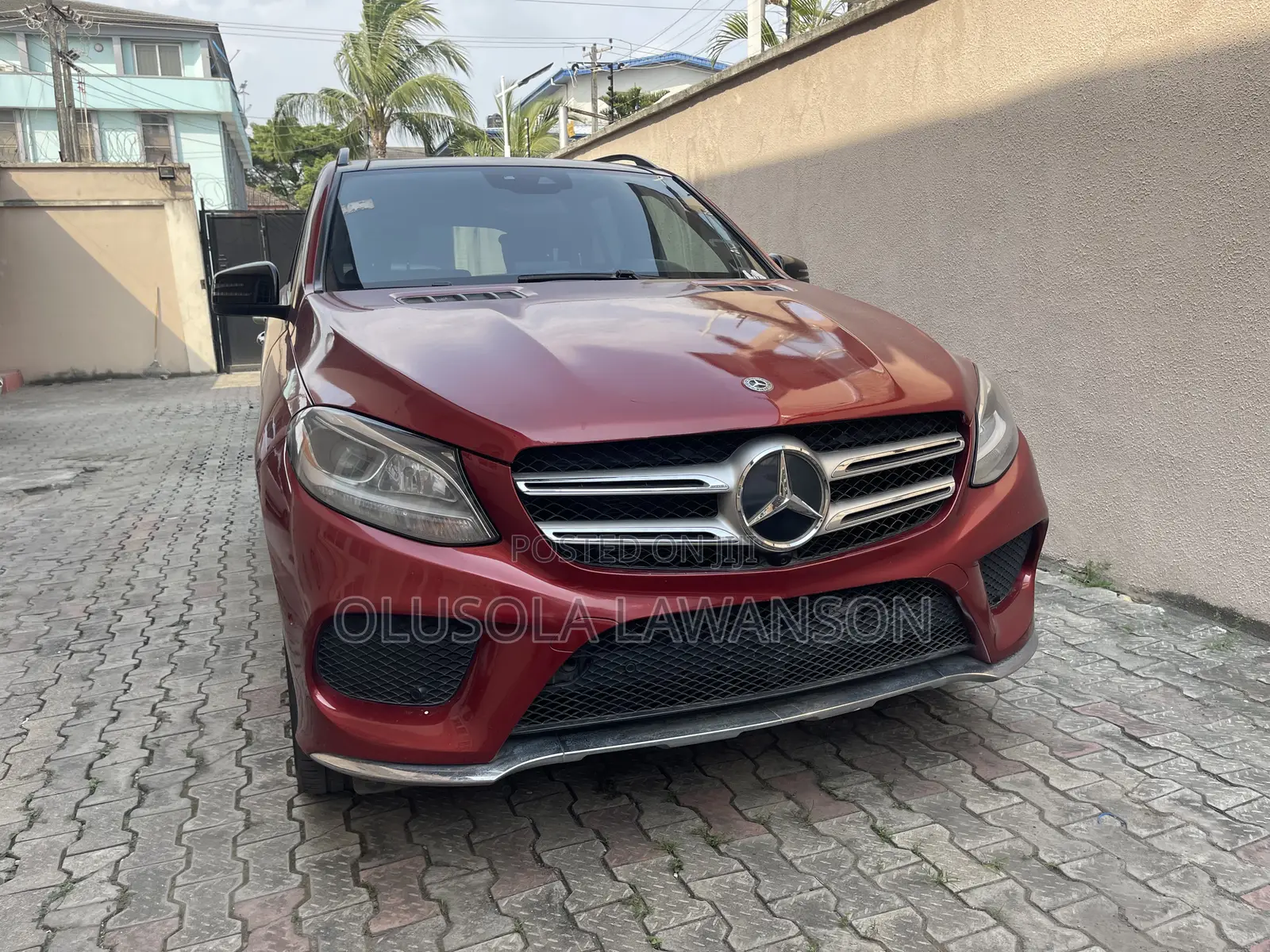Mercedes-Benz GLE-Class GLE 350 2018 Red