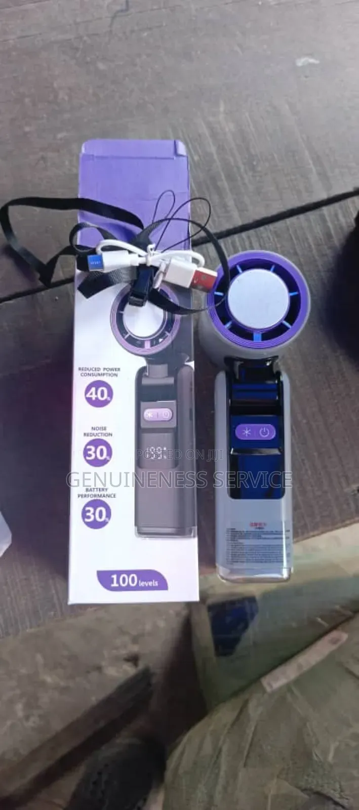 Handheld Adjustable-Speed Portable Fan