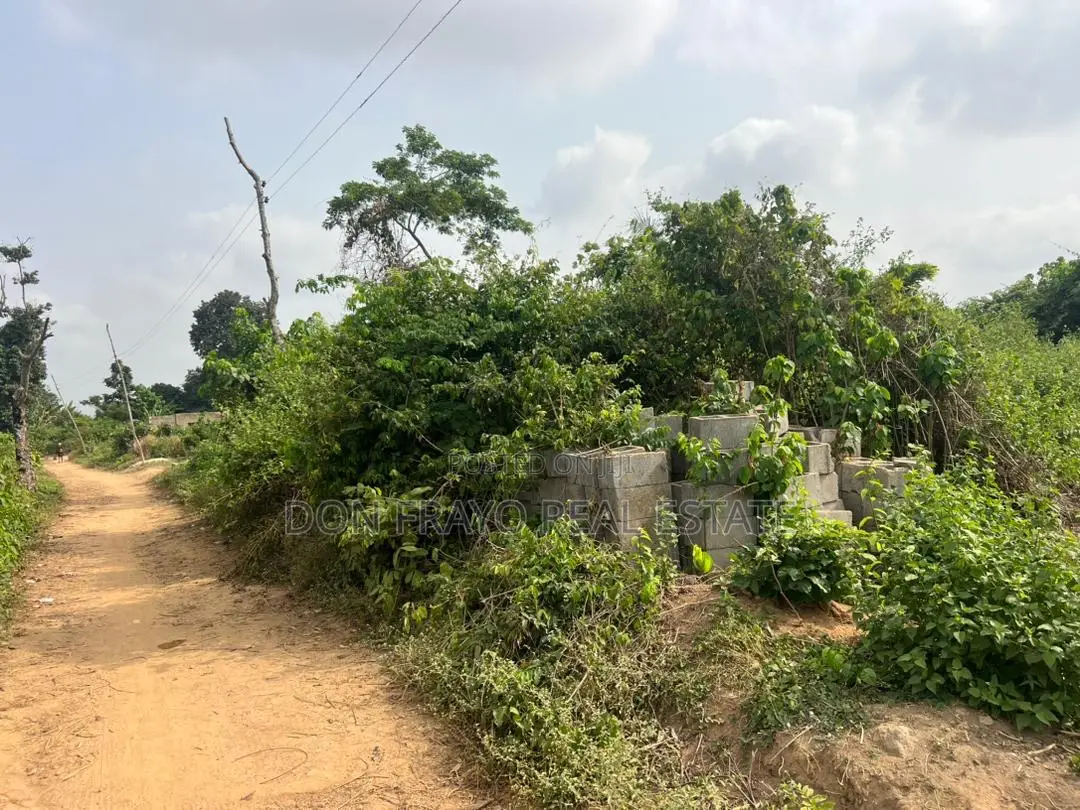 A Plot of Residential Land for Sale at Agboona Adeleye Olodo Ibadan