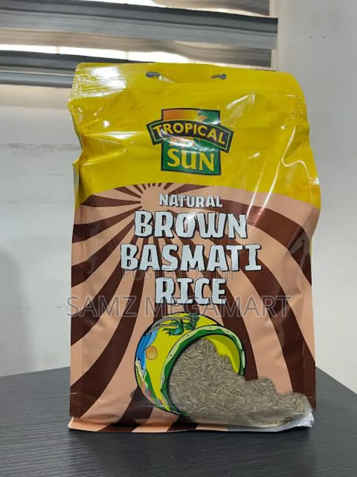 Tropical Sun Natural Brown Basmati Rice 5kg High-fibre Wholegrain Rice