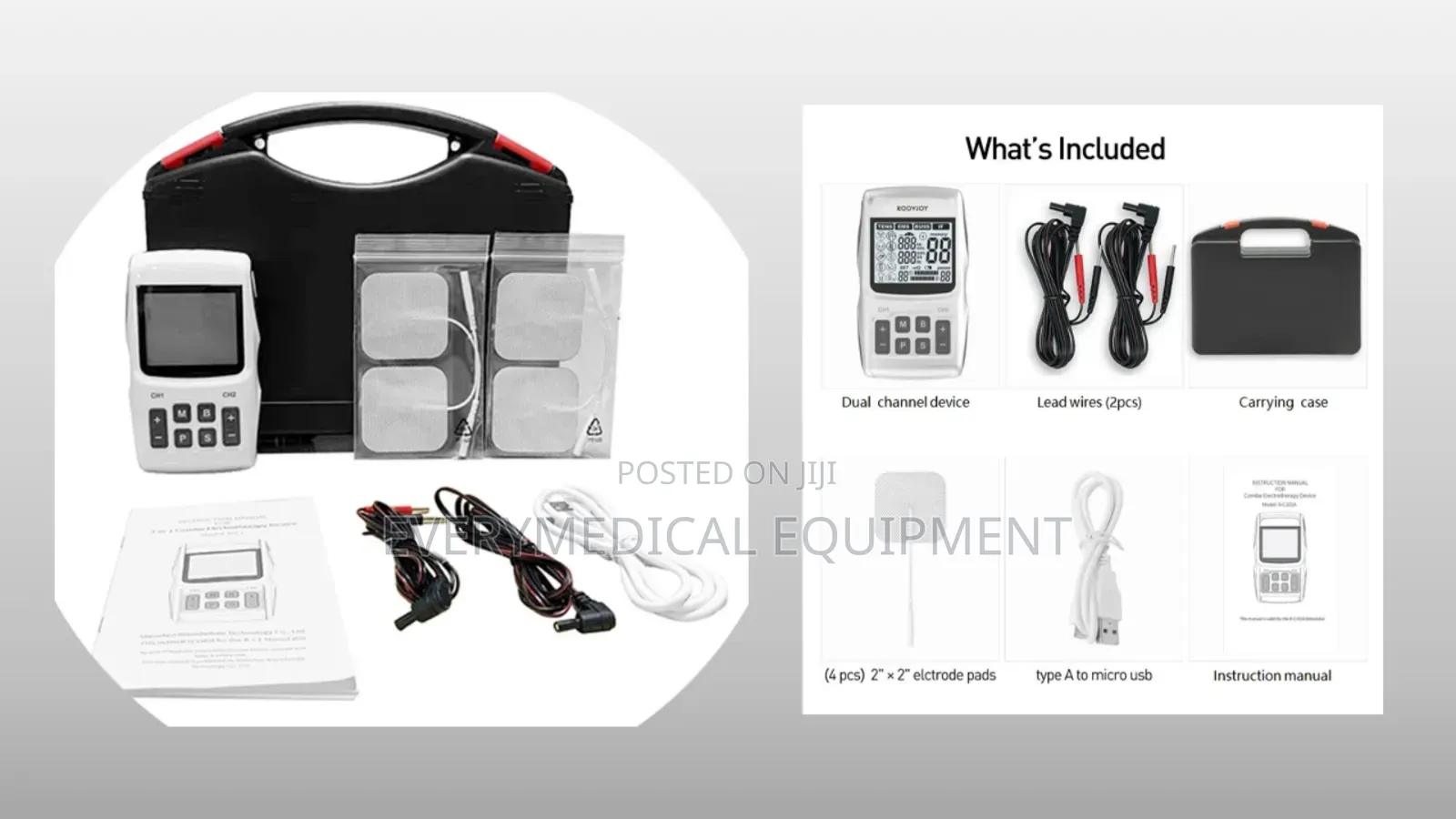 Rechargeable Tens Ems