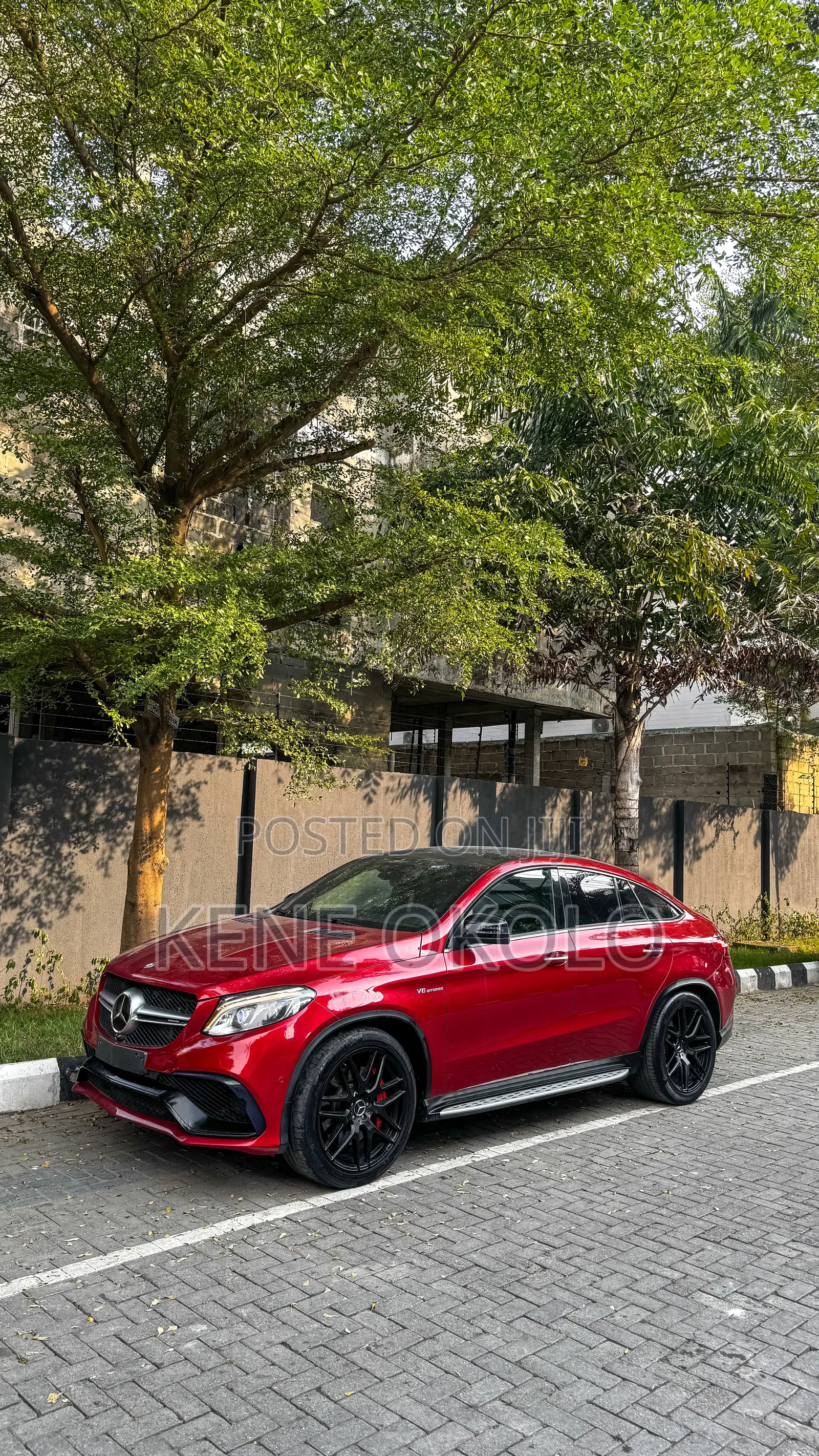 Mercedes-Benz GLE-Class AMG GLE 63 S 4MATIC 2016 Red