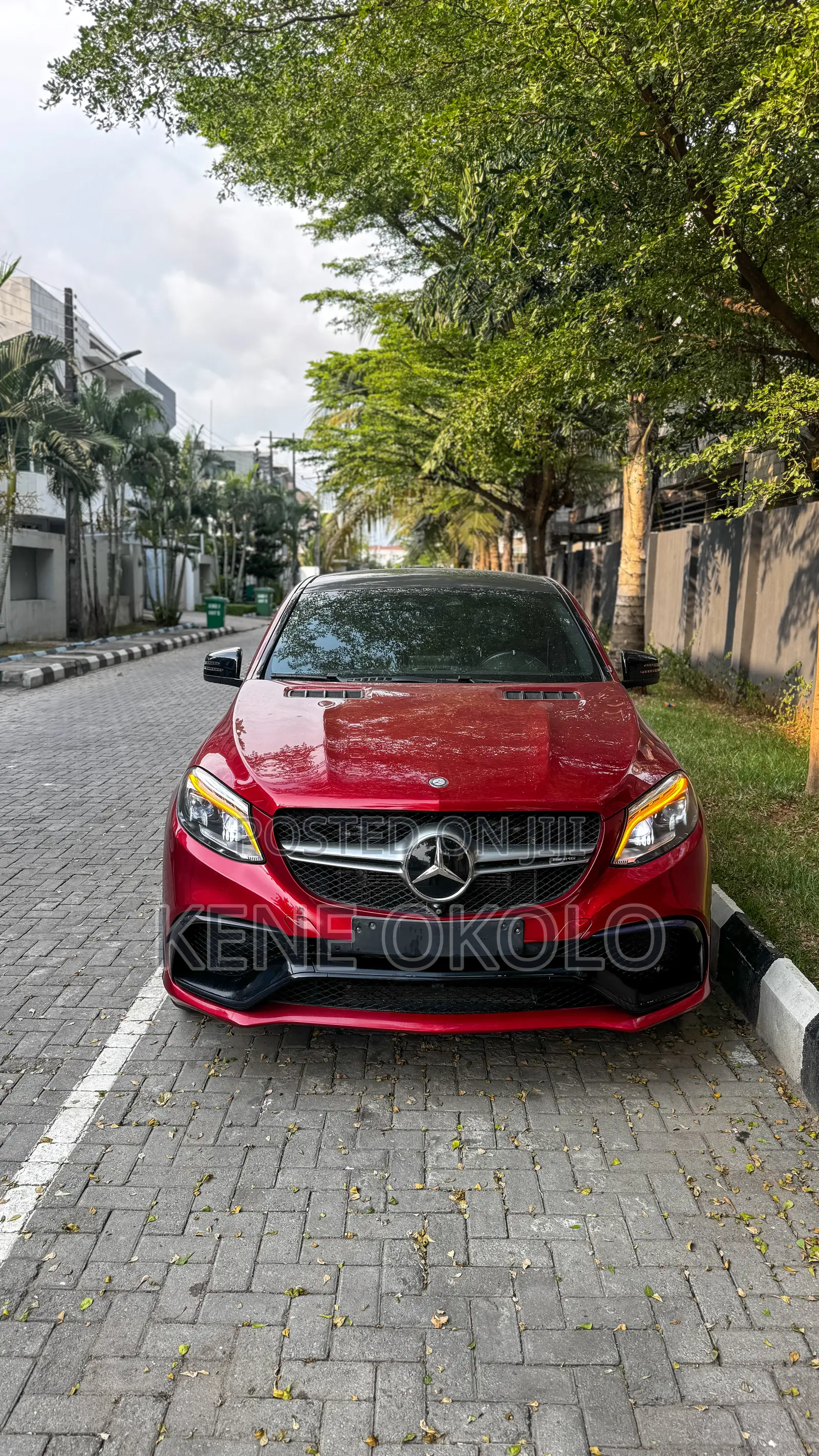 Mercedes-Benz GLE-Class AMG GLE 63 S 4MATIC 2016 Red