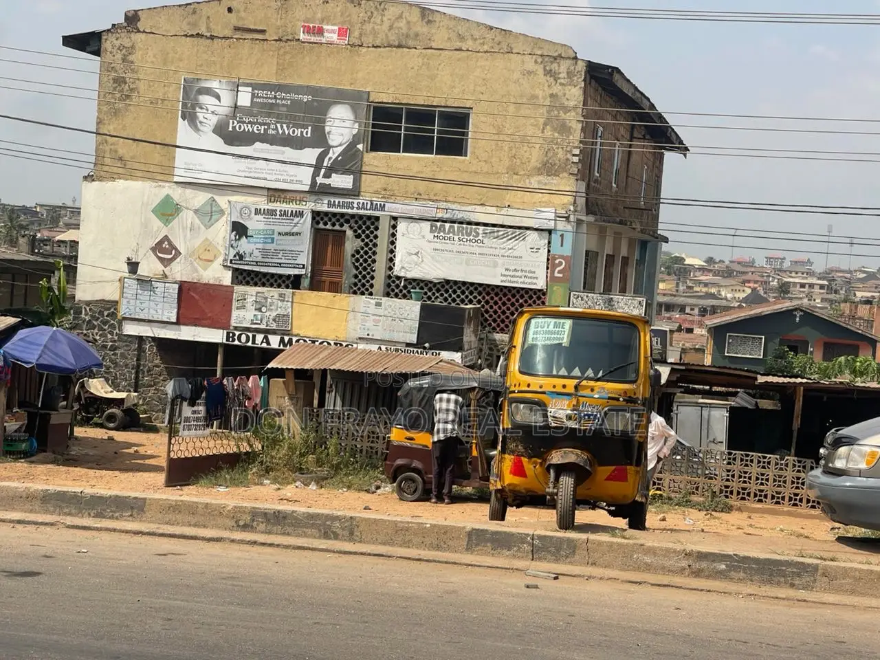 1500 SQM of Commercial Land for Sale at Main Molete Challenge Road