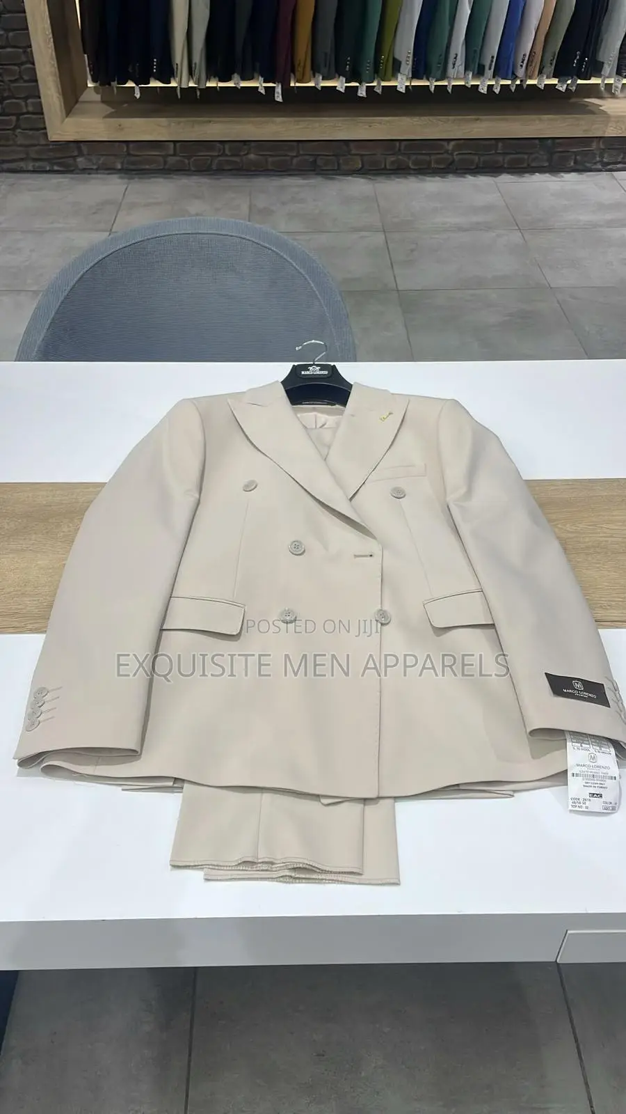 Quality Turkish Made Double Breasted Men’S Suit