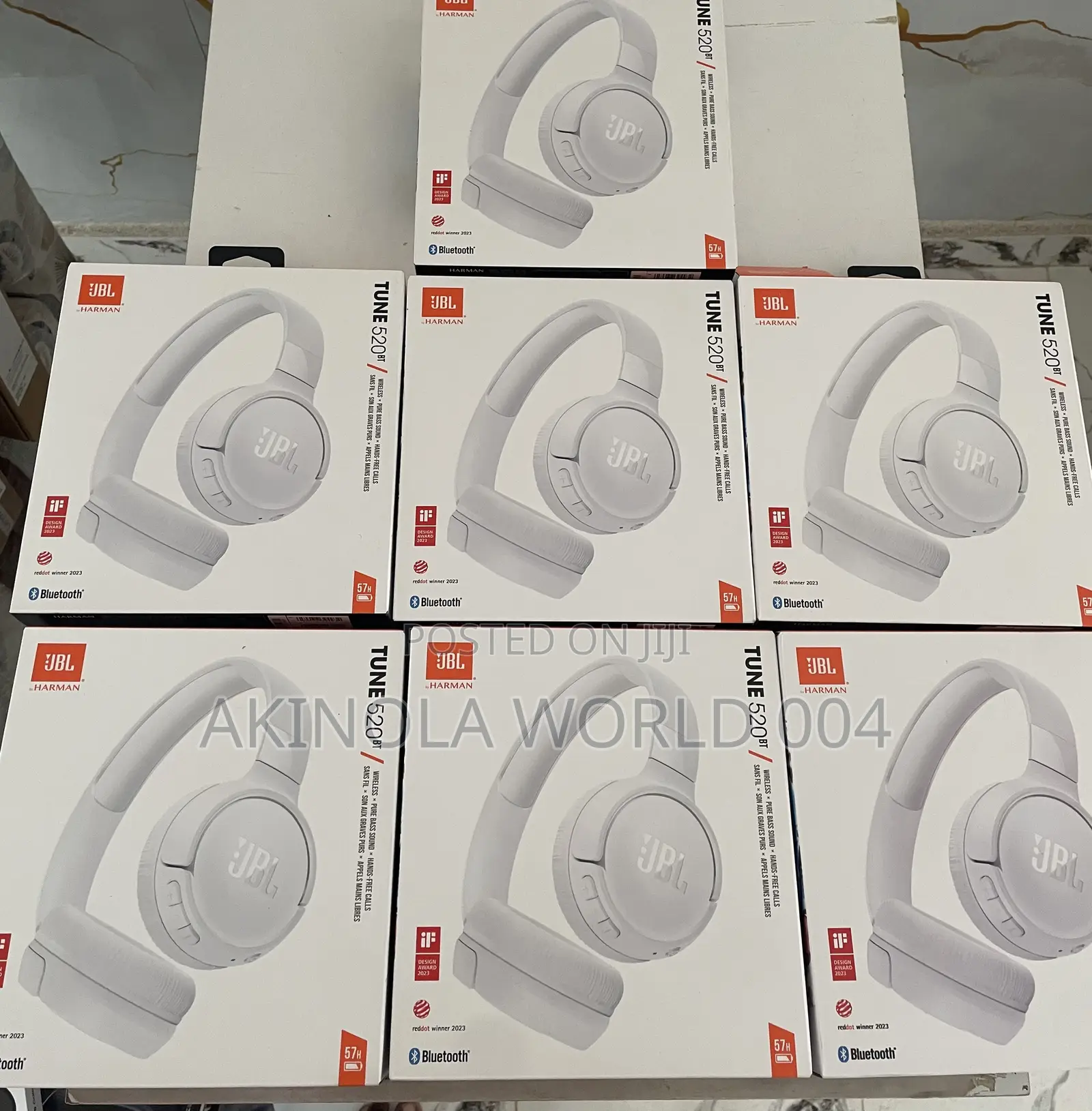Brand New JBL Tune 520bt Wireless Headset